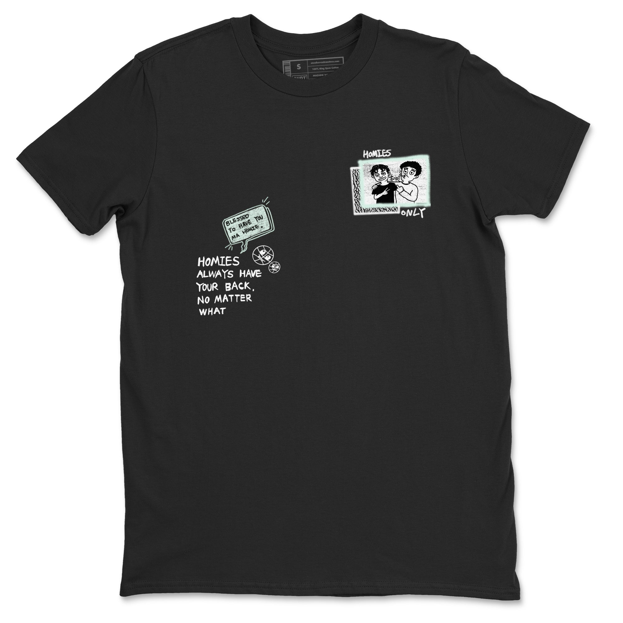 Homies Only snkmatch Tees - Air Jordan 3 Green Glow