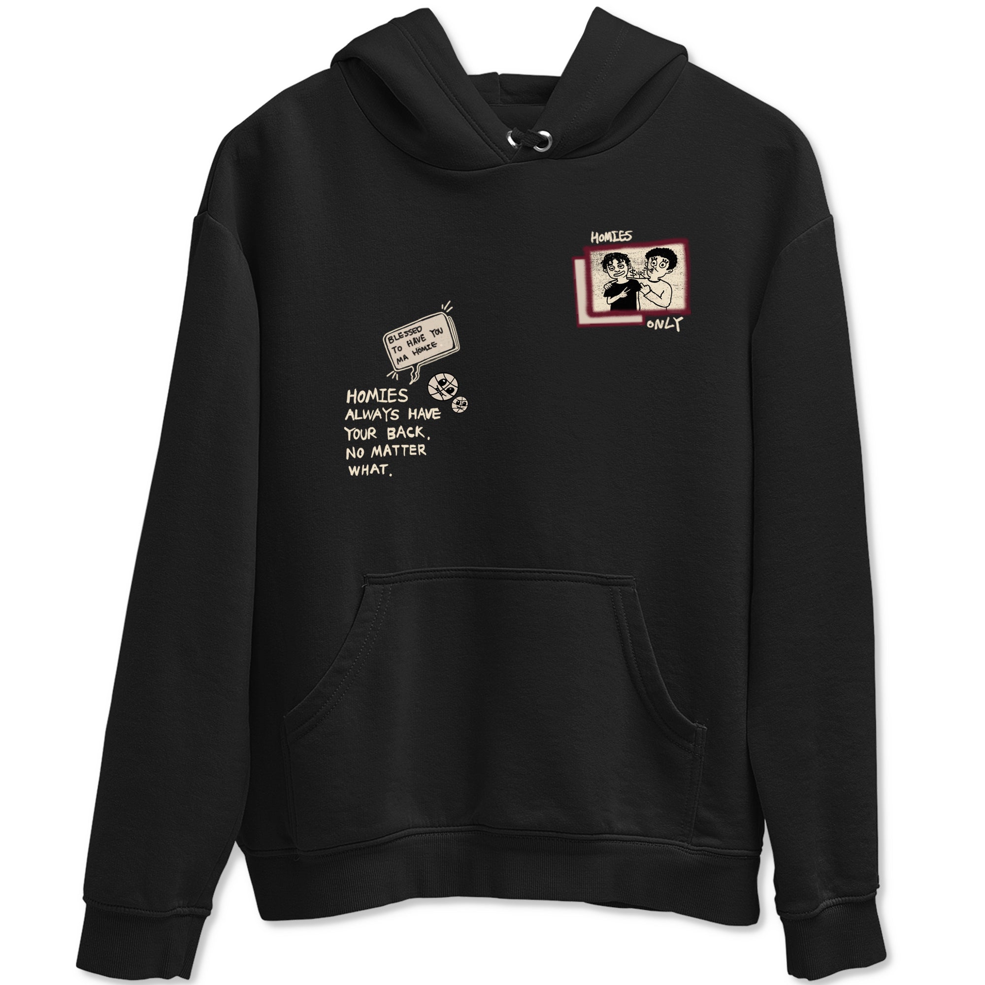Homies Only snkmatch Tees - Air Jordan 4 A Ma Maniere x Fossil Stone