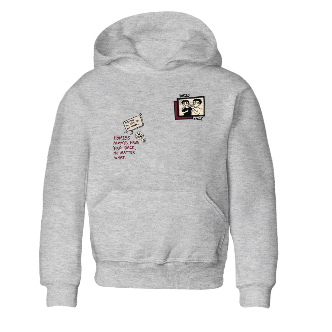Homies Only snkmatch Tees Kids - Air Jordan 4 A Ma Maniere x Fossil Stone