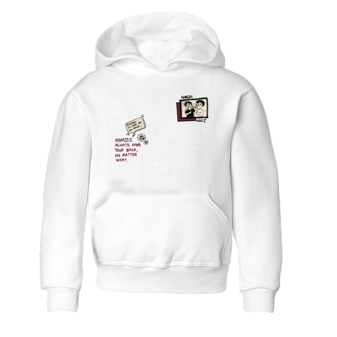 Homies Only snkmatch Tees Kids - Air Jordan 4 A Ma Maniere x Fossil Stone