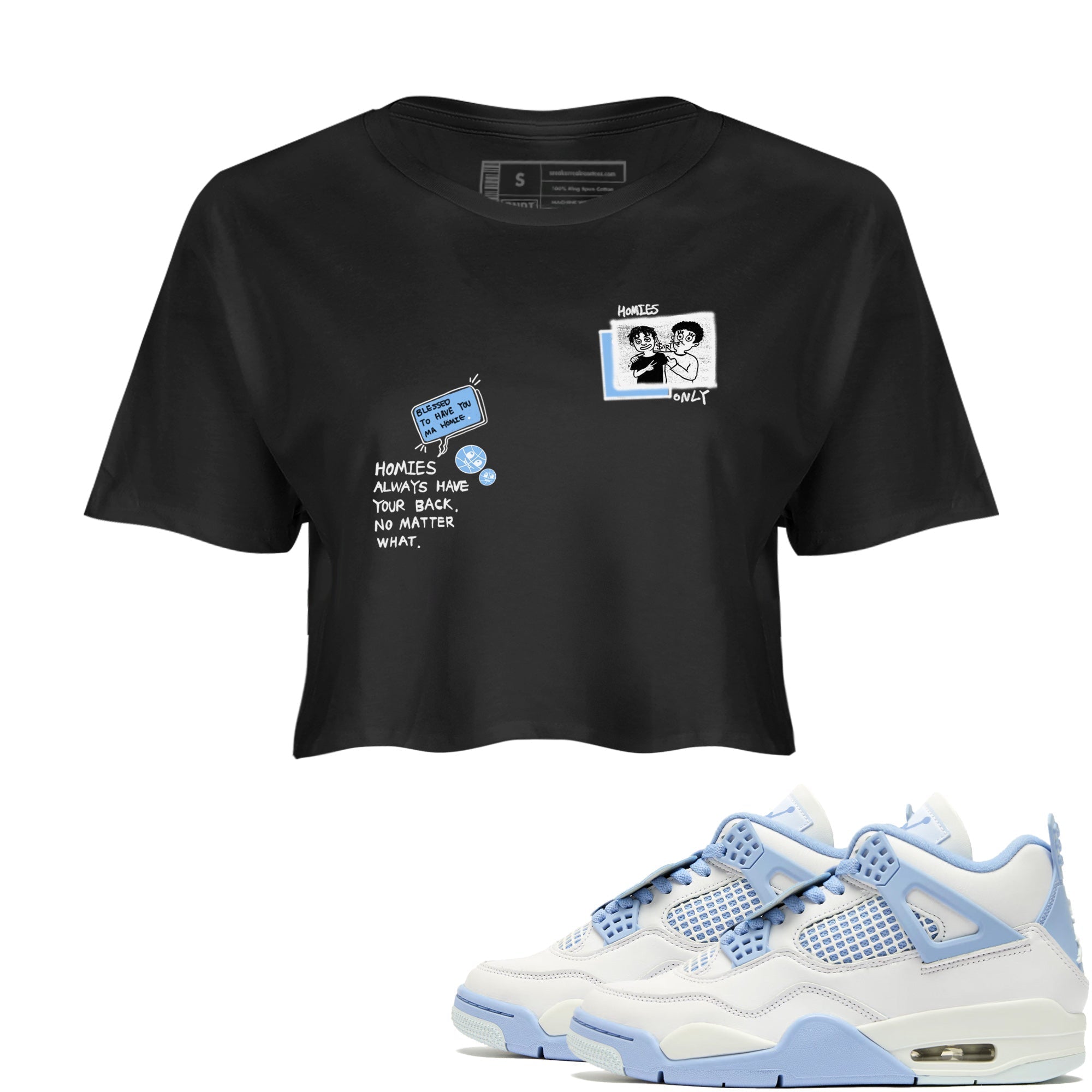 Homies Only snkmatch Women's Top - Air Jordan 4 Aluminum