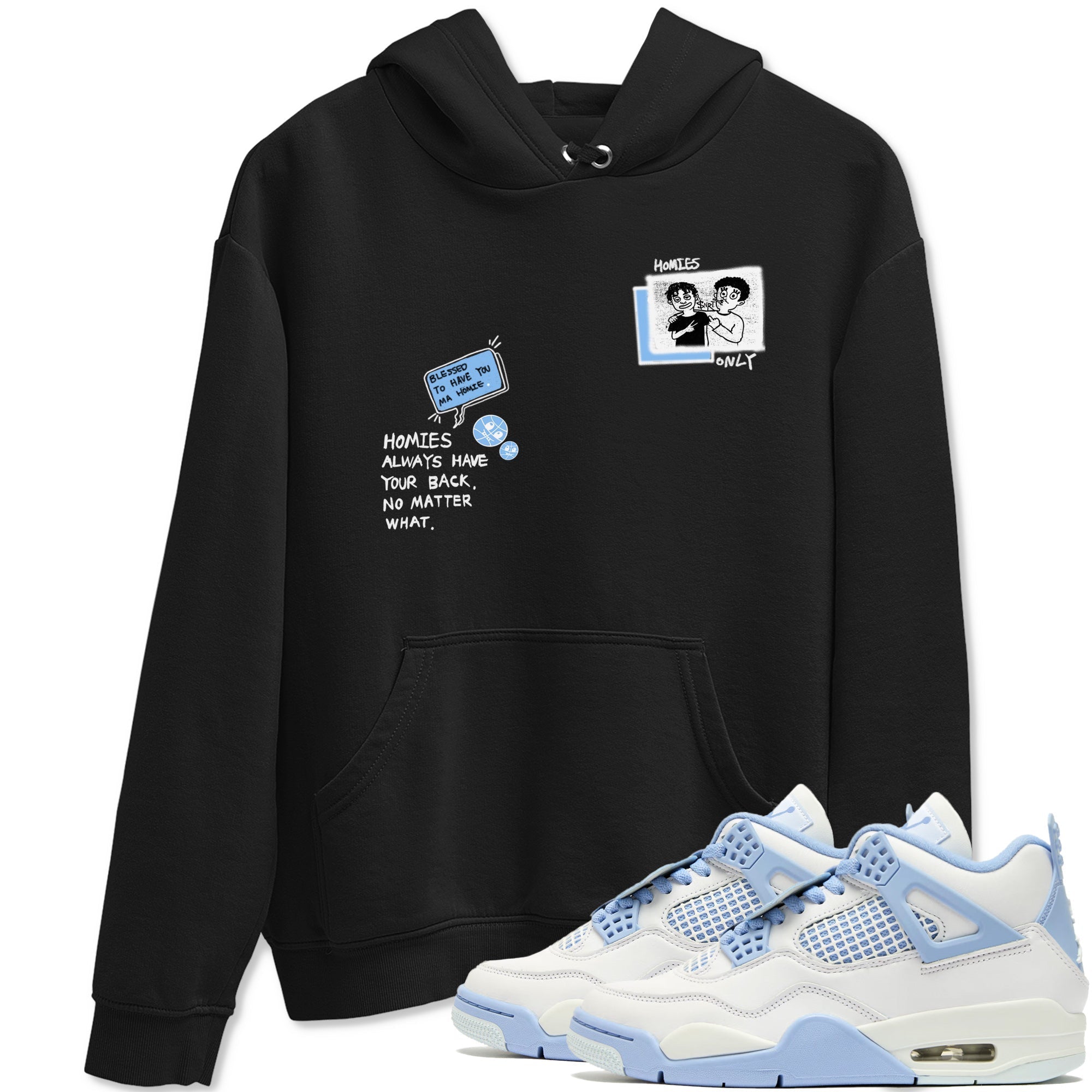 Homies Only snkmatch Tees - Air Jordan 4 Aluminum