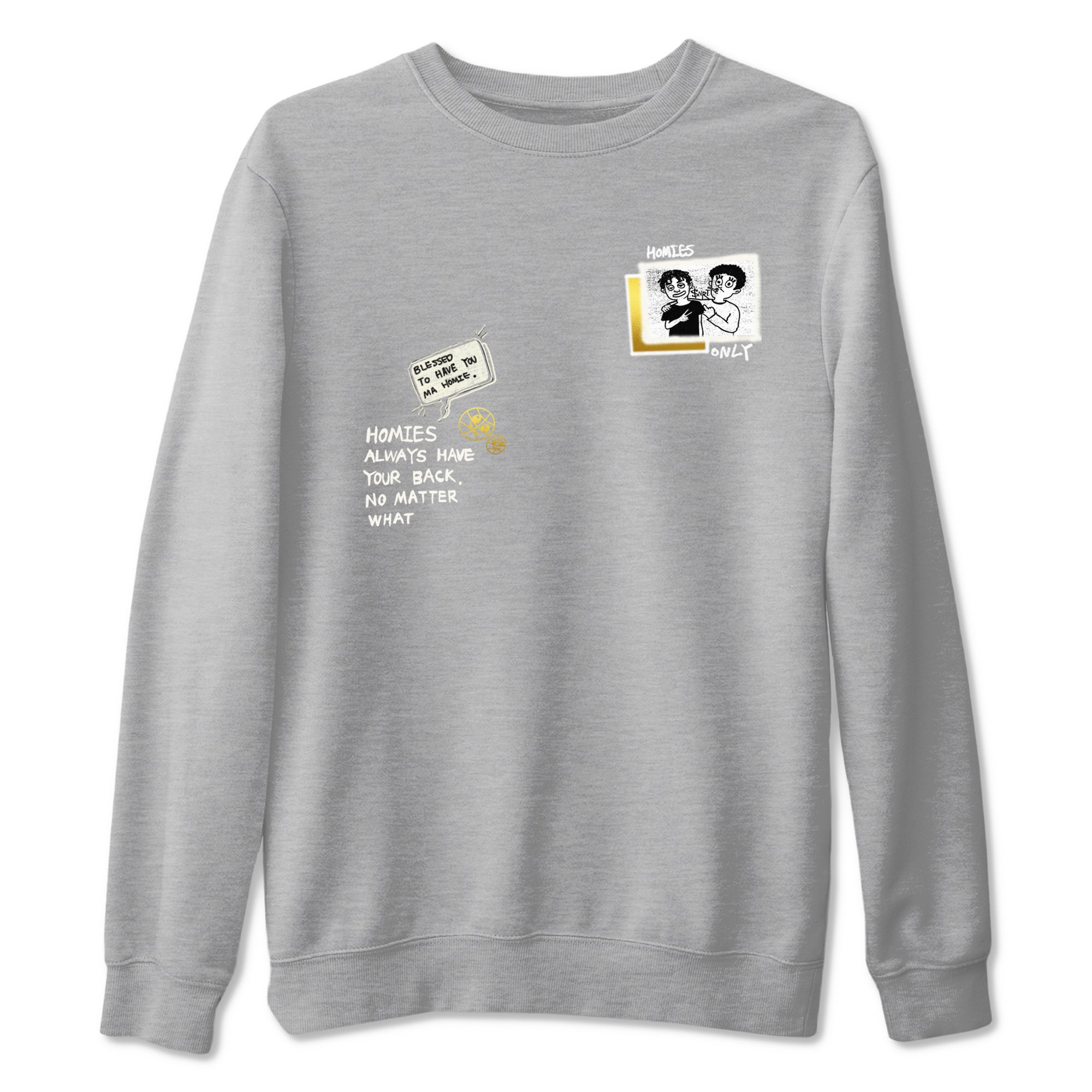 Homies Only snkmatch Tees - Air Jordan 4 Sail 2024