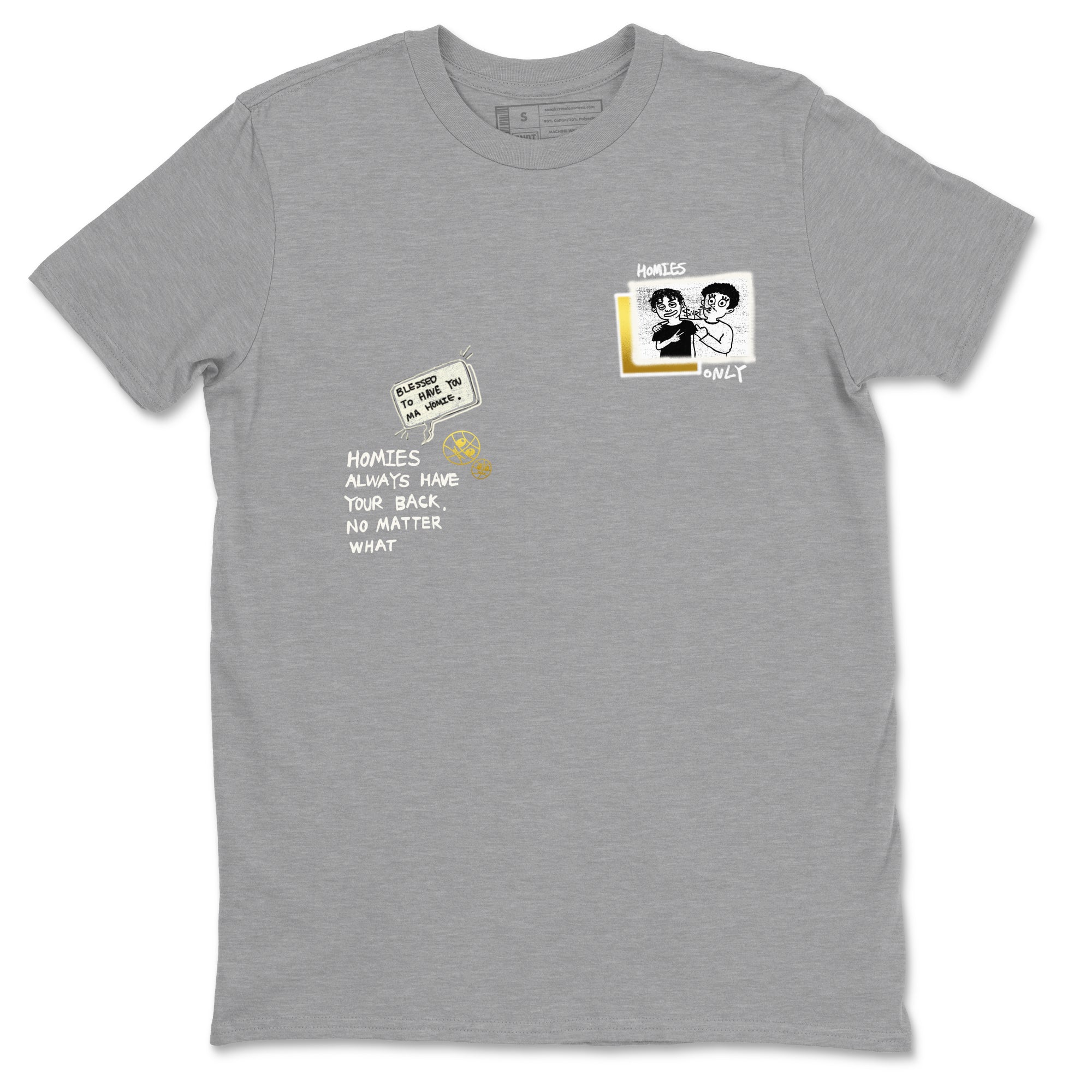 Homies Only snkmatch Tees - Air Jordan 4 Sail 2024