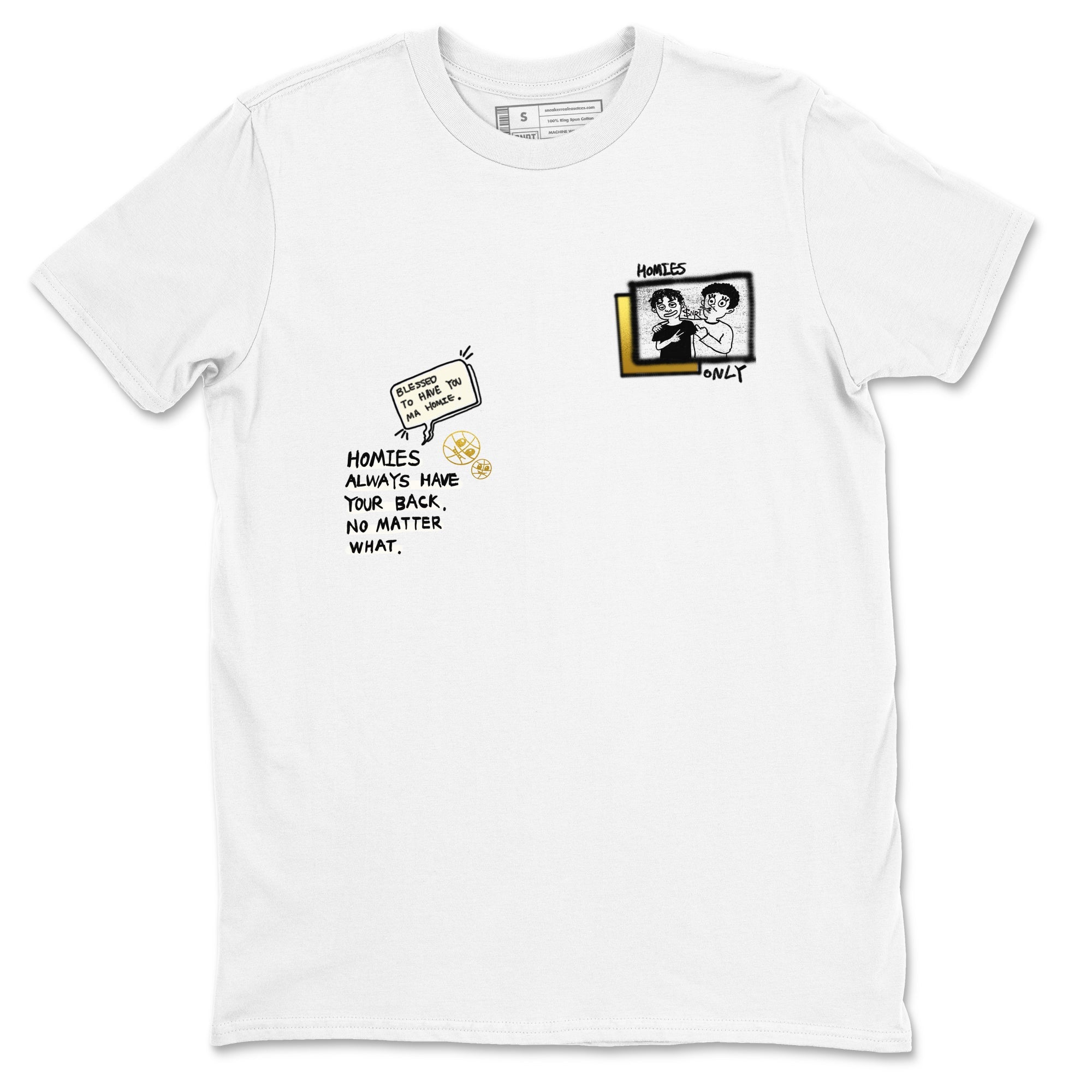Homies Only snkmatch Tees - Air Jordan 4 Sail 2024