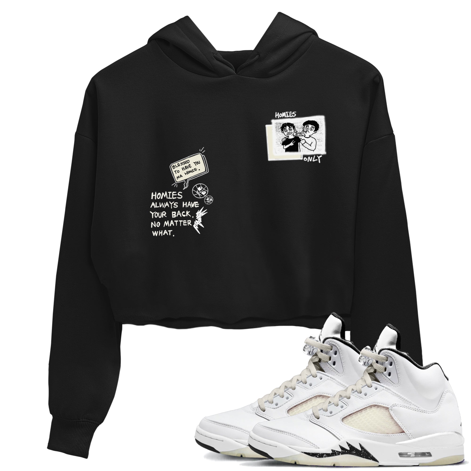 Homies Only snkmatch Women's Top - Air Jordan 5 Sail