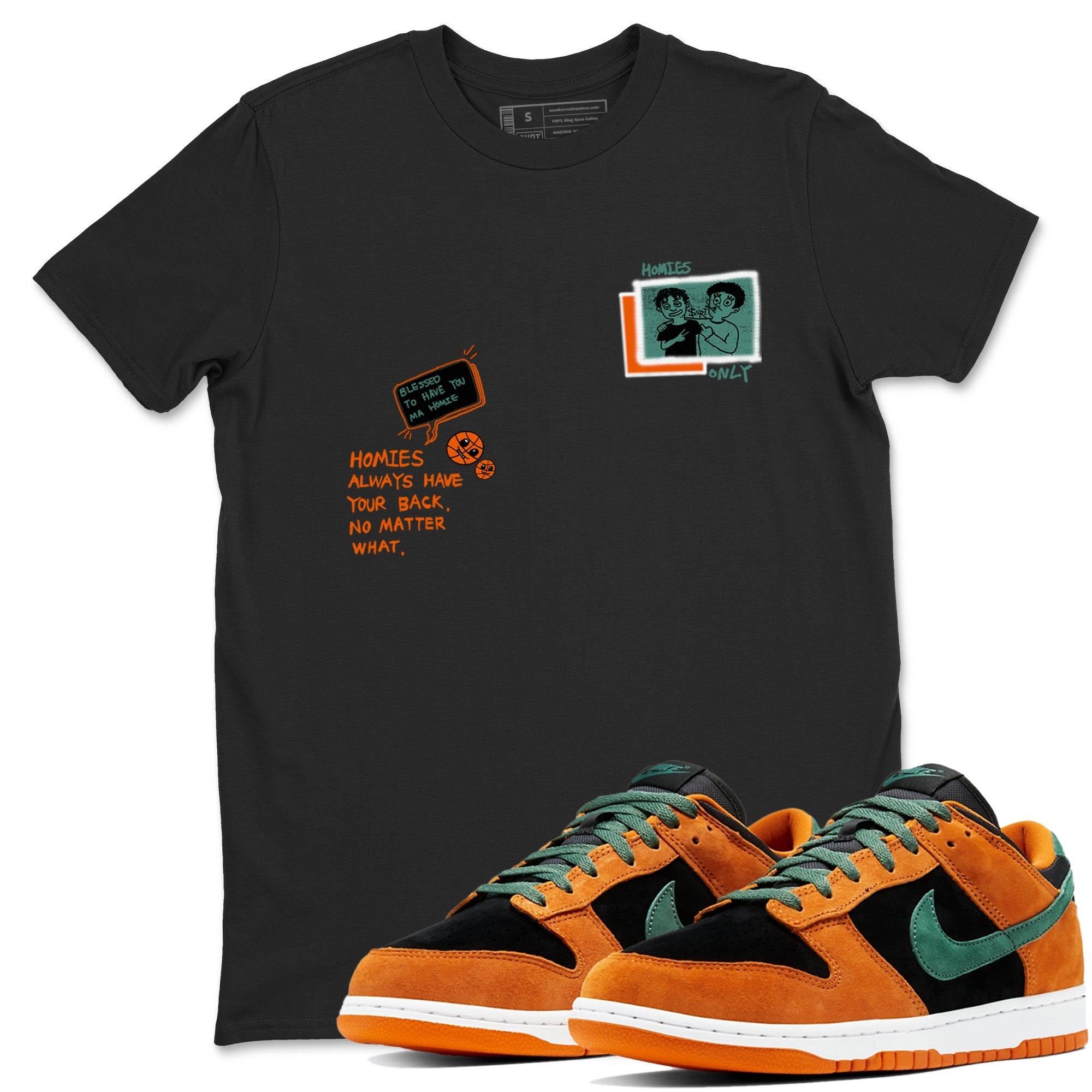 Homies Only snkmatch Tees - Dunk Ceramic