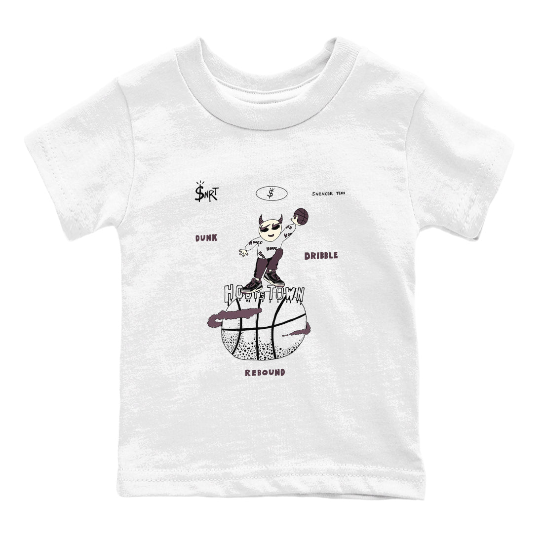 Hoops Town snkmatch Tees Kids - Air Jordan 3 A Ma Maniere x Black