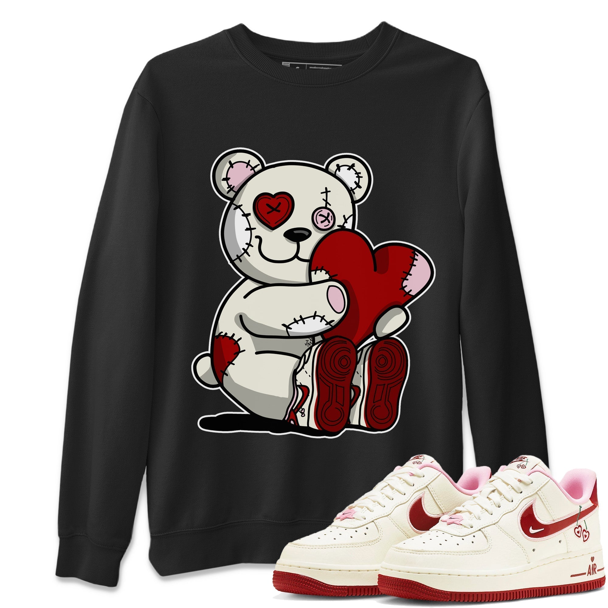Hugging Bear Unisex Tops - Air Force 1 Valentines Day