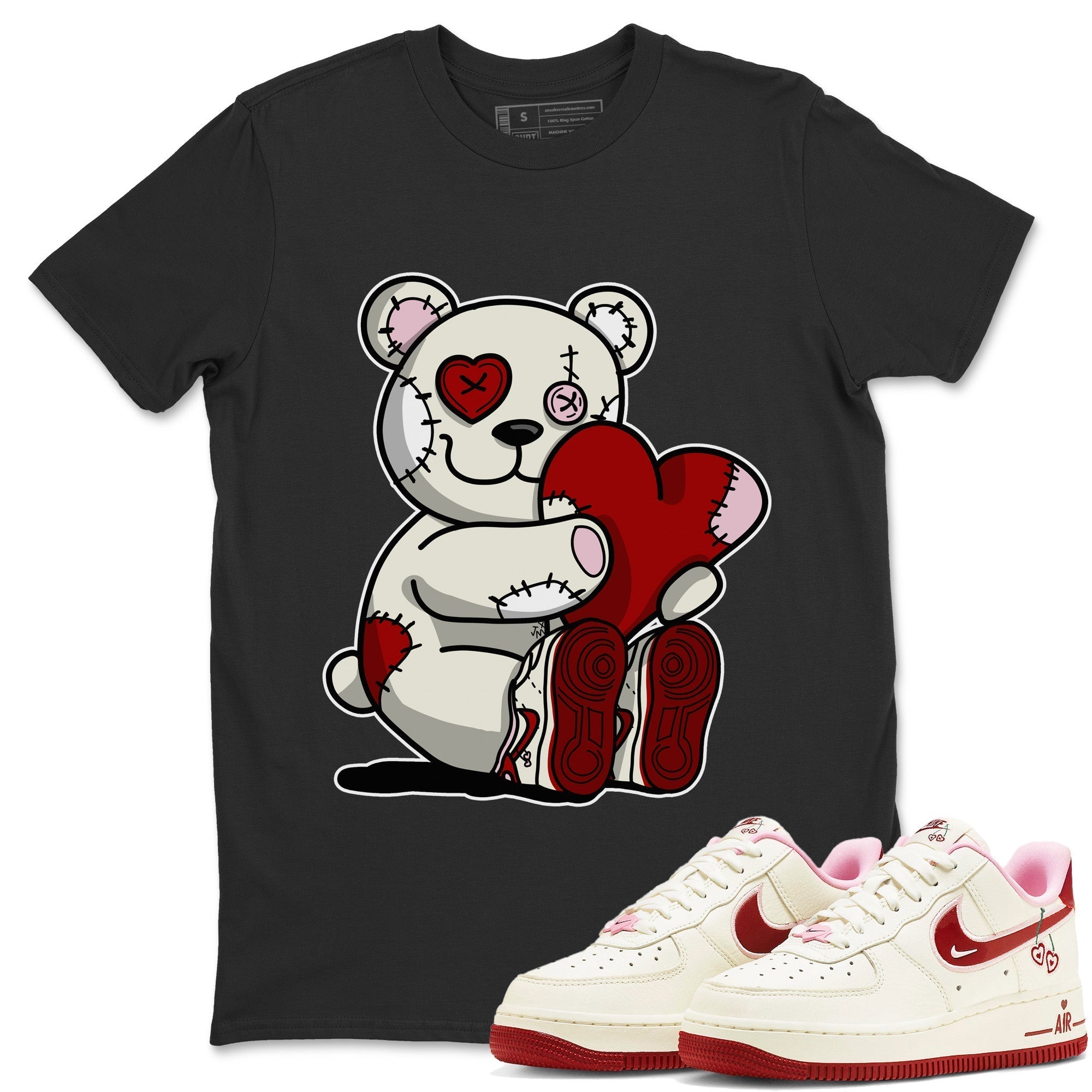 Hugging Bear Unisex Tops - Air Force 1 Valentines Day