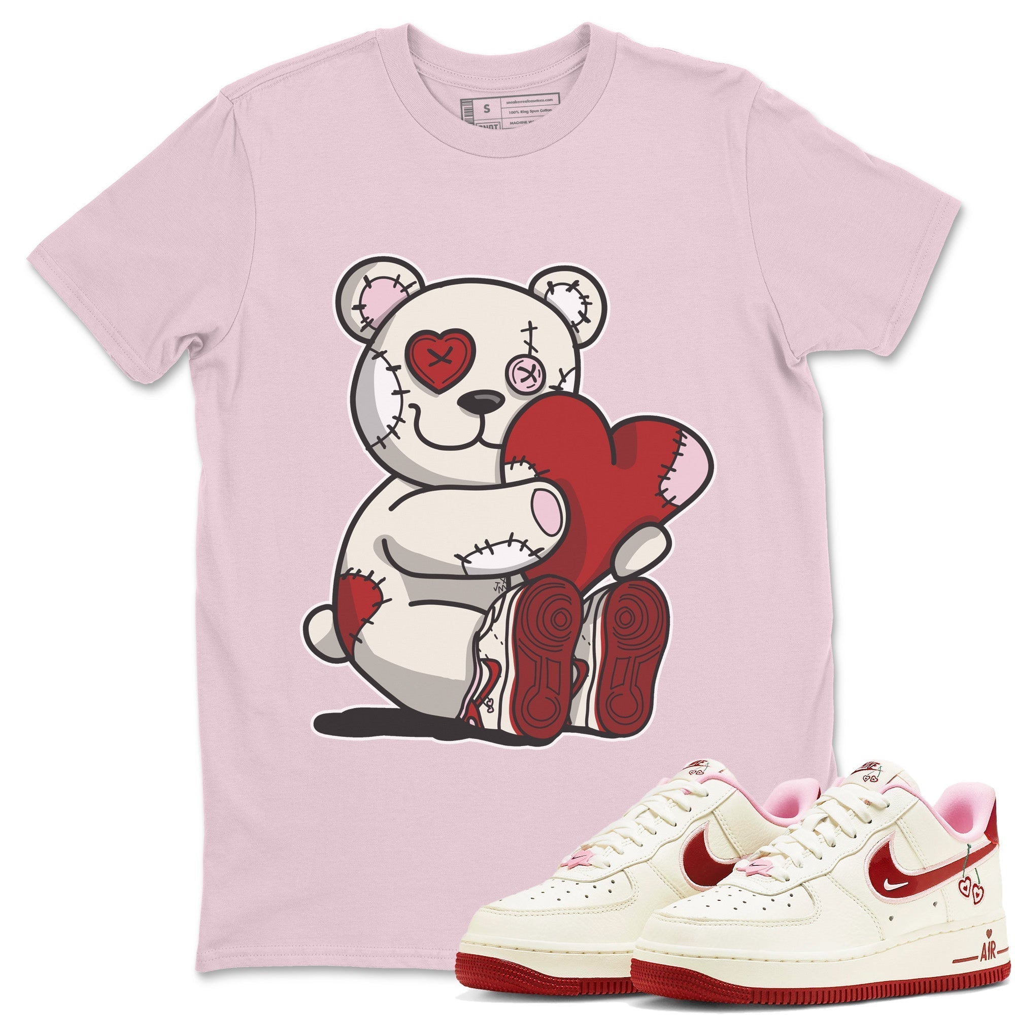 Hugging Bear Unisex Tops - Air Force 1 Valentines Day