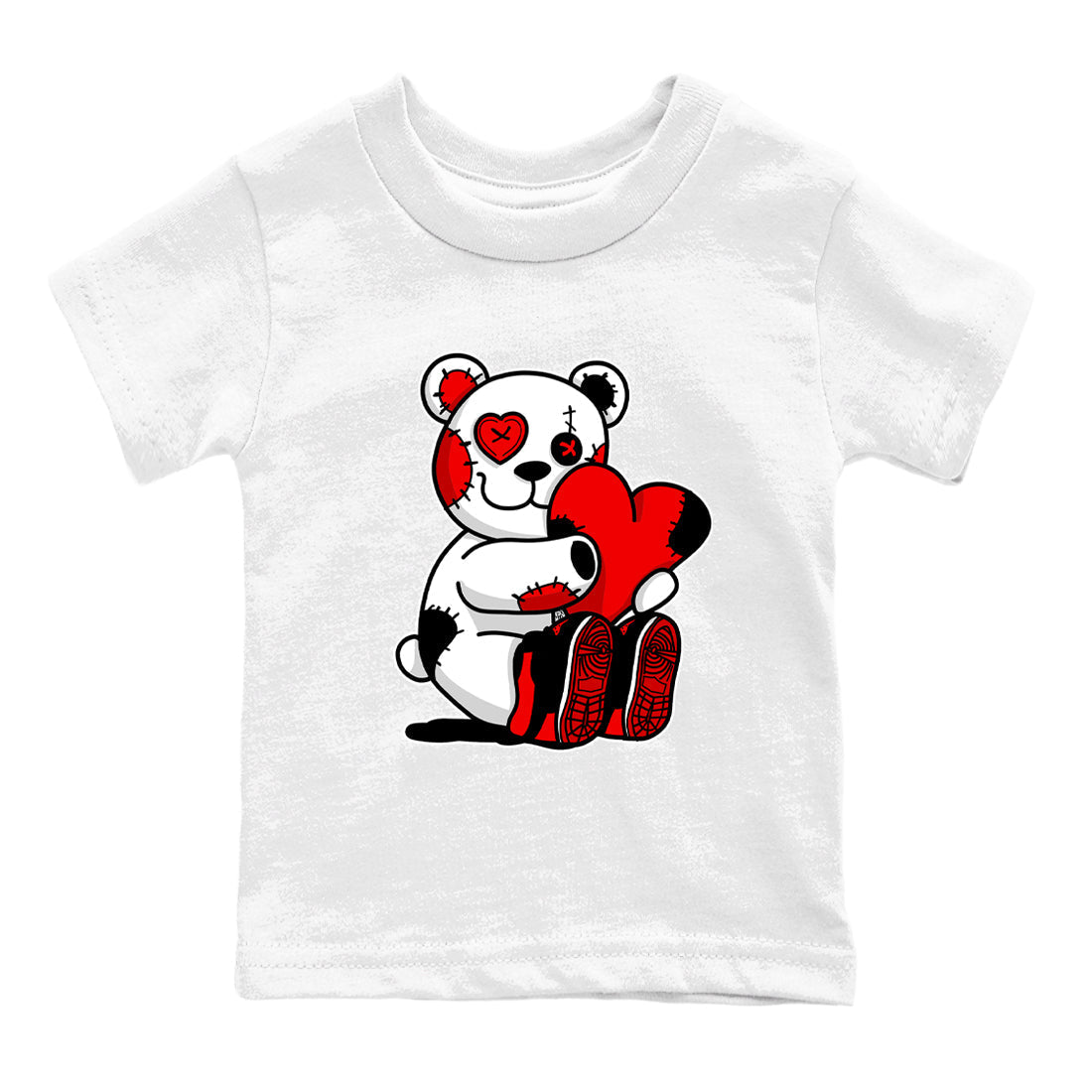 Hugging Bear snkmatch Tees Kids - Air Jordan 1 '85 Bred