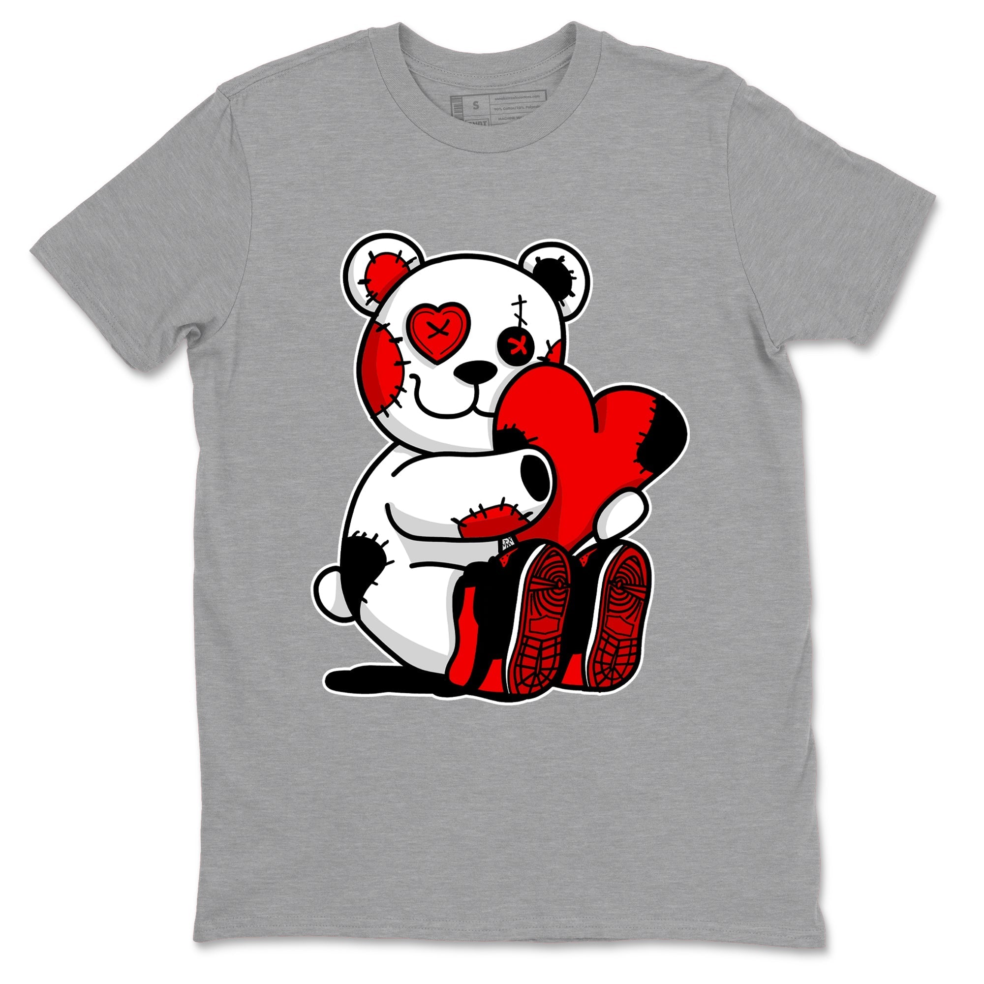Hugging Bear snkmatch Tees - Air Jordan 1 '85 Bred