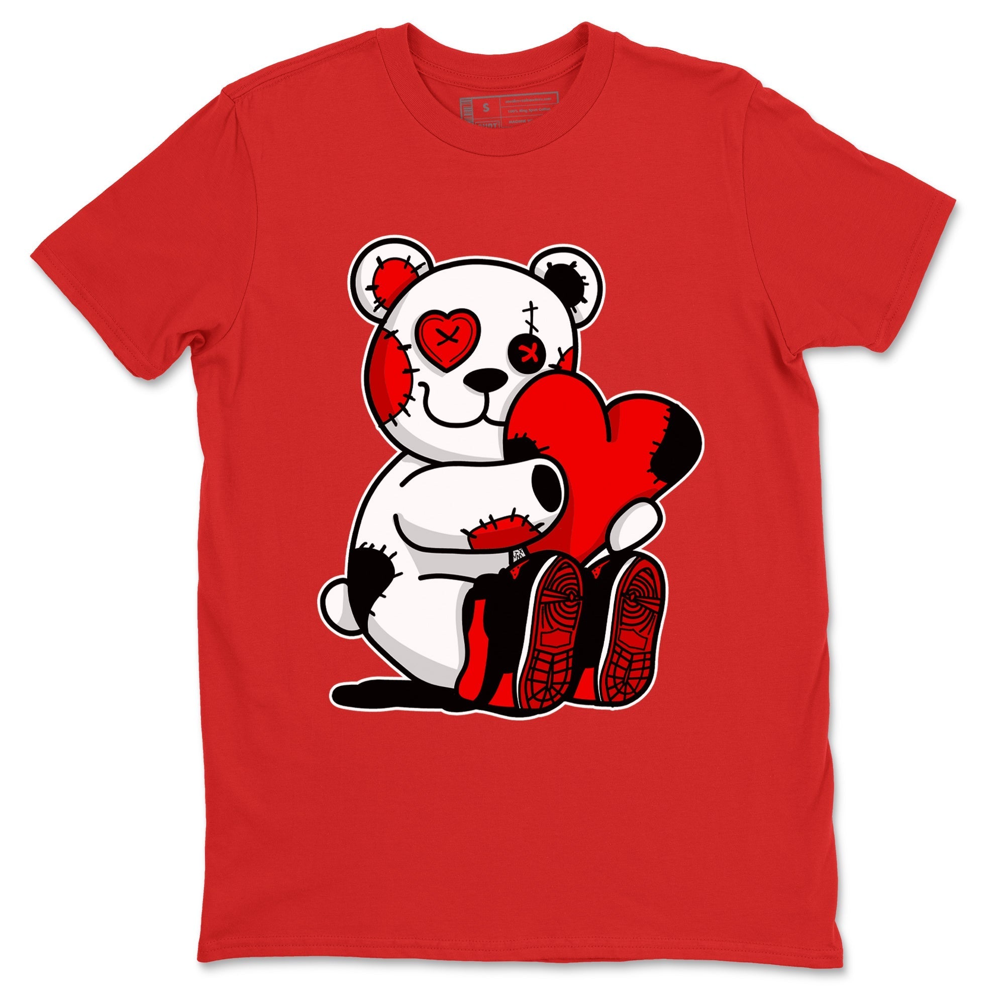 Hugging Bear snkmatch Tees - Air Jordan 1 '85 Bred