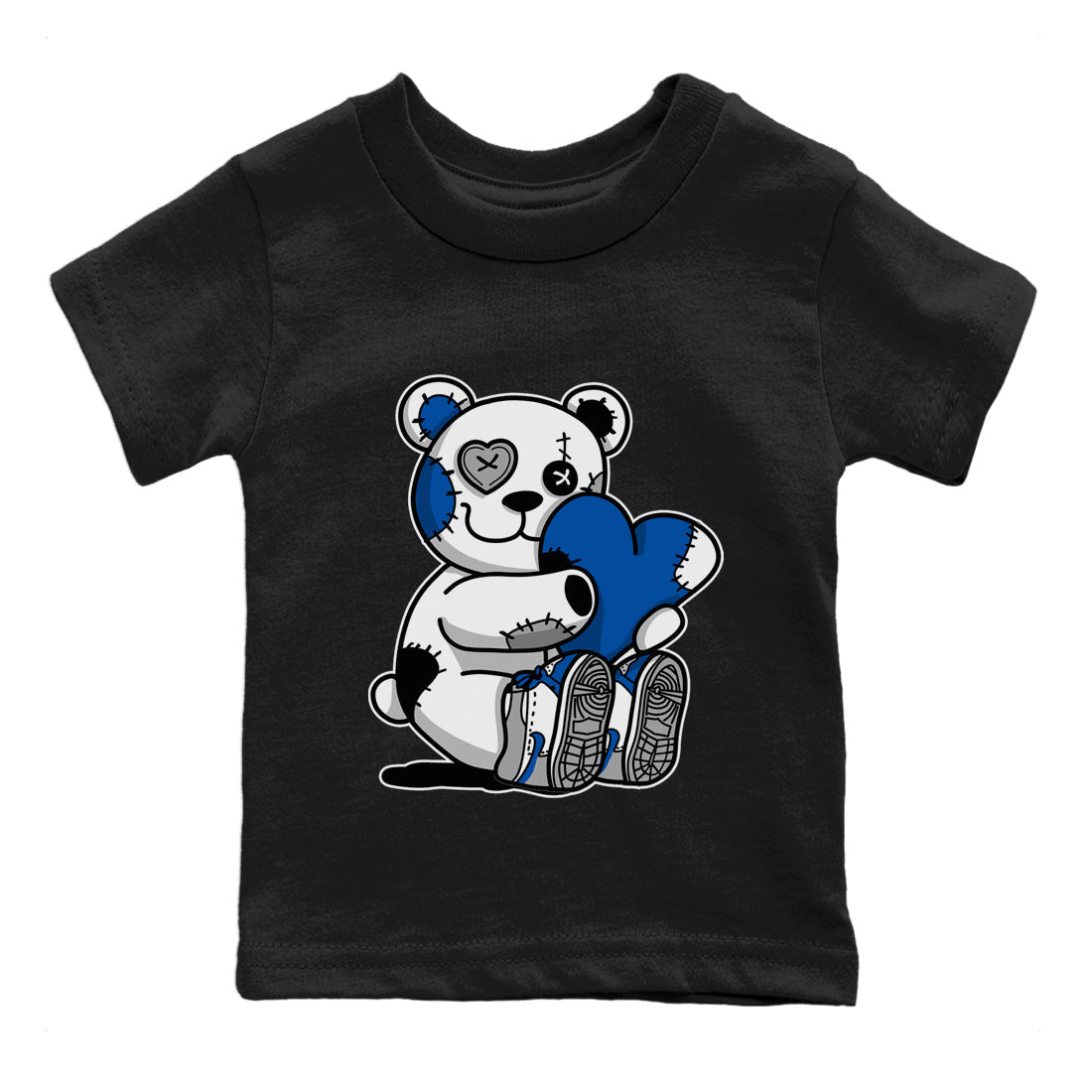 Hugging Bear Kids Tops - Air Jordan 1 True Blue