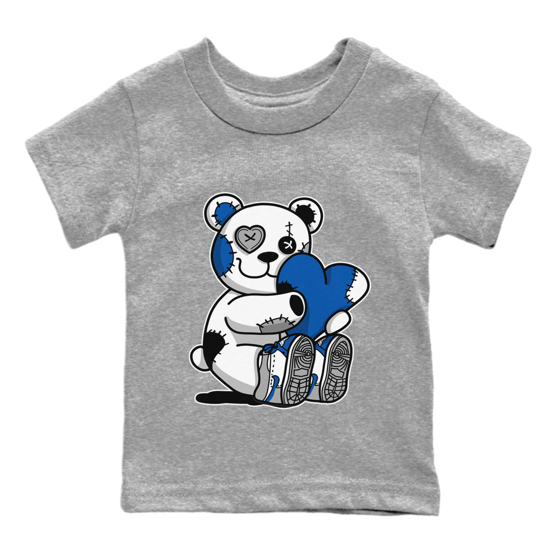 Hugging Bear Kids Tops - Air Jordan 1 True Blue