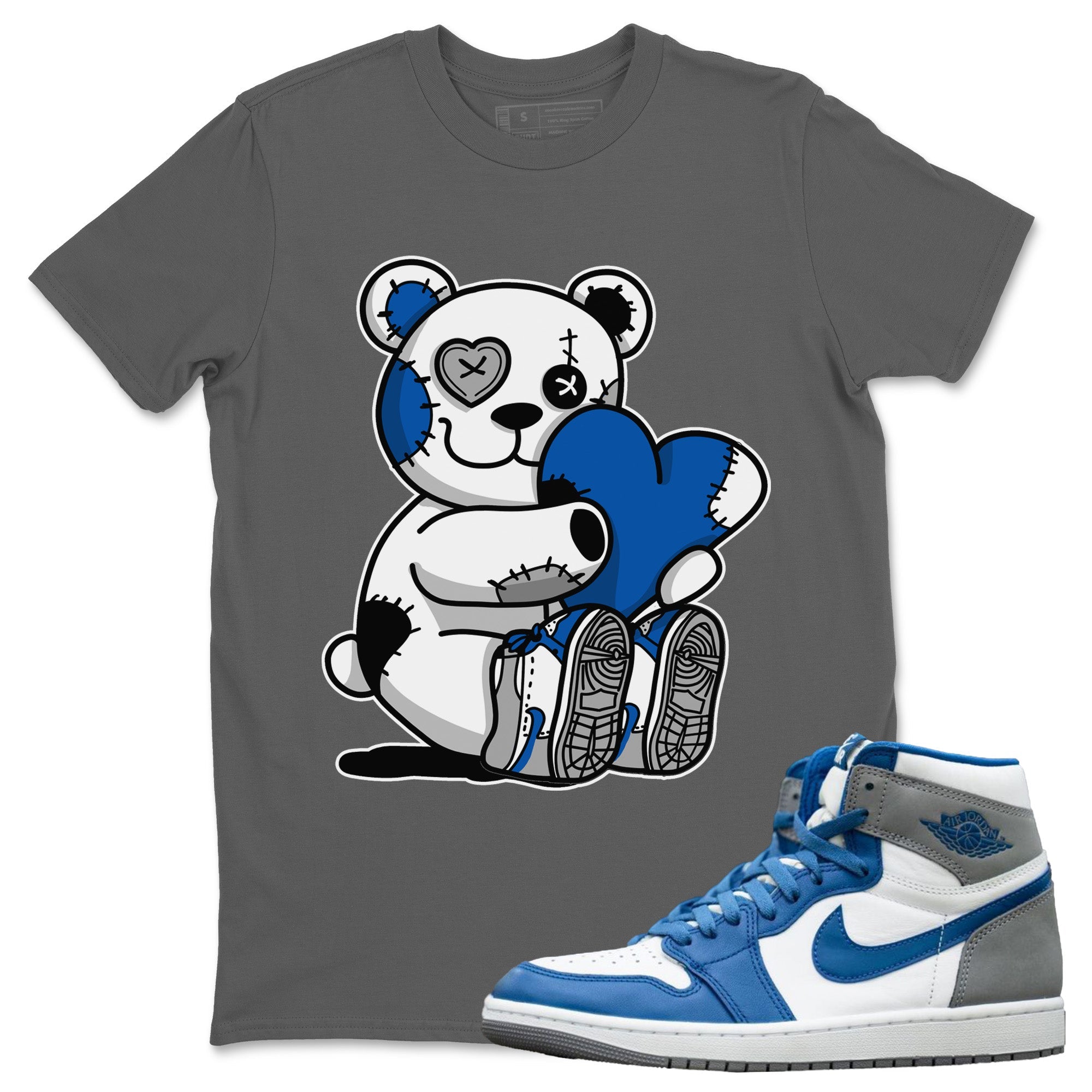 Hugging Bear Unisex Tops - Air Jordan 1 True Blue