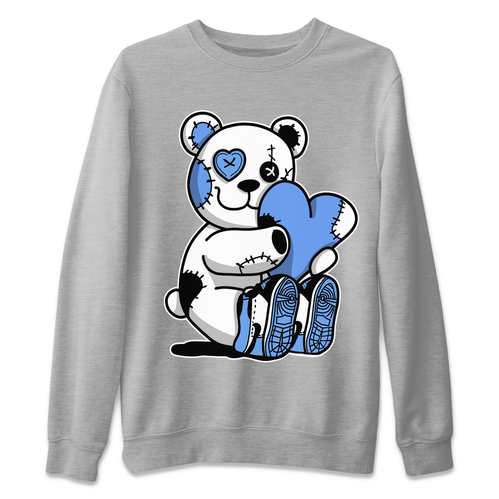 Hugging Bear snkmatch Tee - Air Jordan 1 UNC Toe