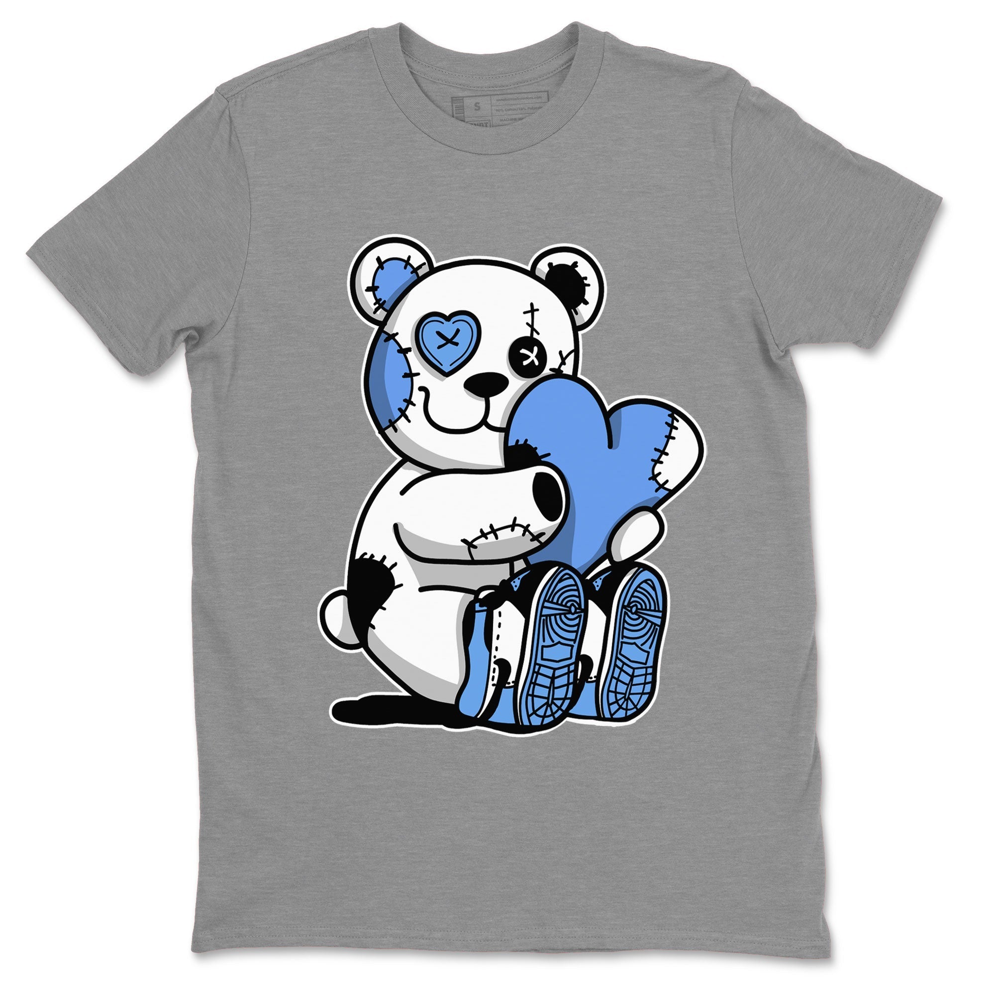 Hugging Bear snkmatch Tee - Air Jordan 1 UNC Toe
