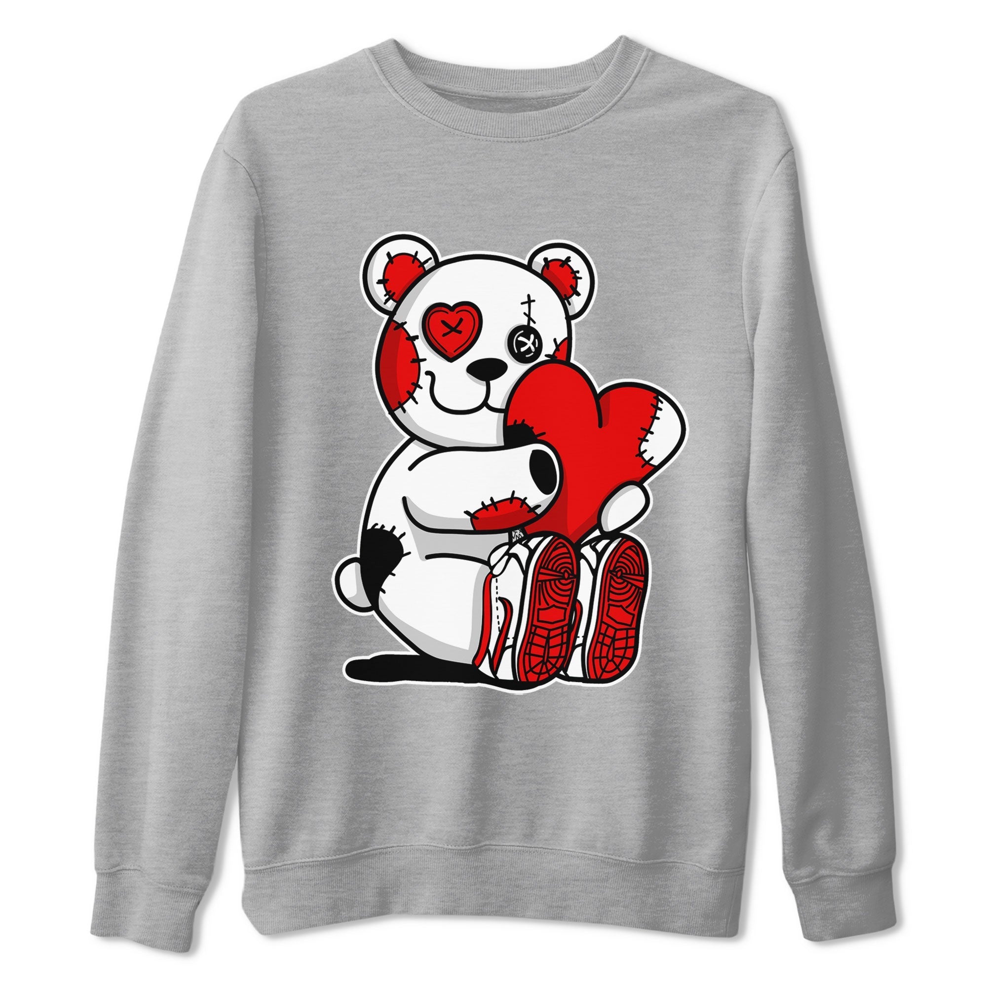Hugging Bear snkmatch Tee - Air Jordan 1 University Red