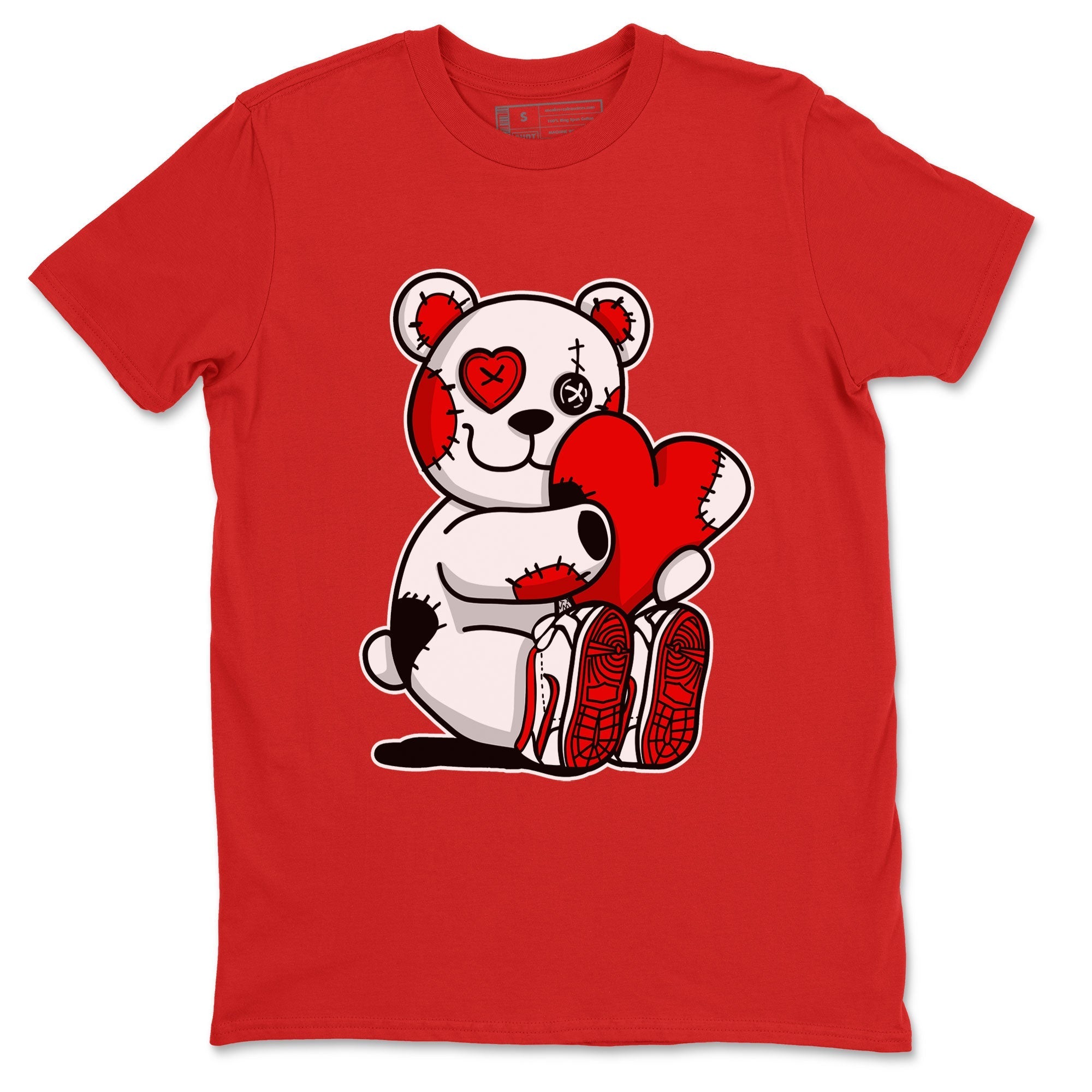 Hugging Bear snkmatch Tee - Air Jordan 1 University Red