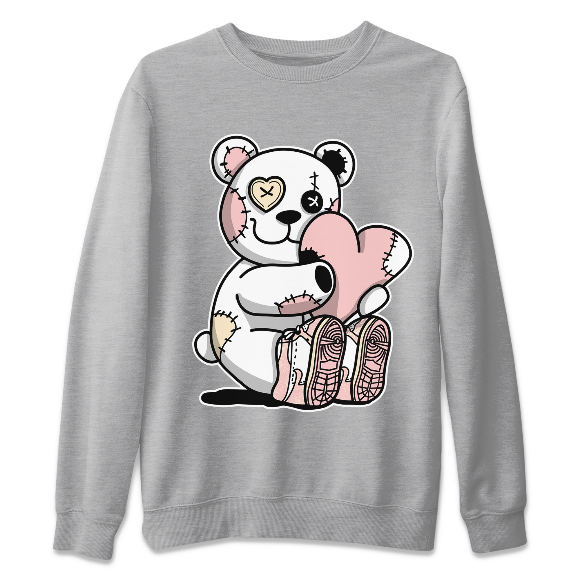 Hugging Bear Unisex Tops - Air Jordan 1 Washed Pink