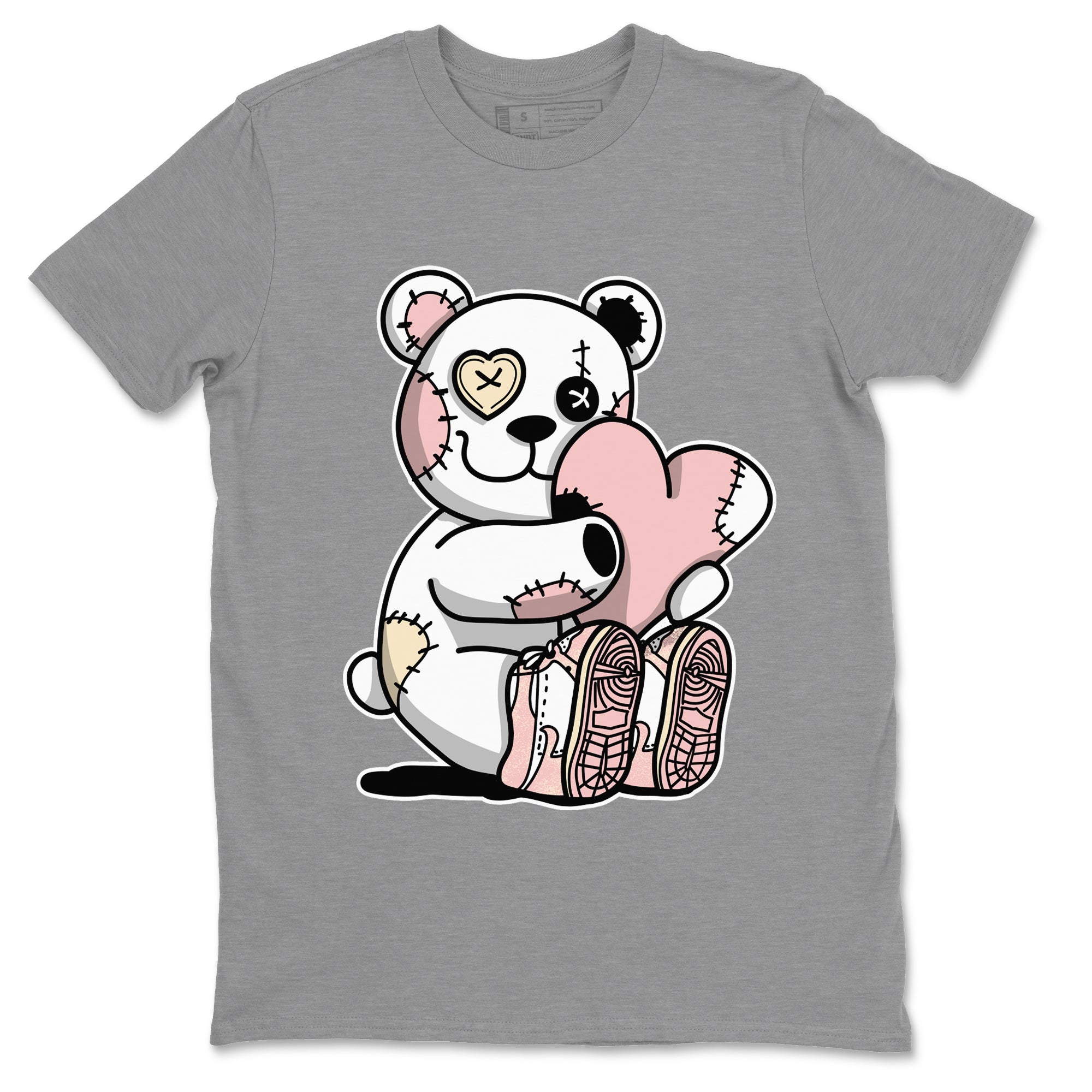 Hugging Bear Unisex Tops - Air Jordan 1 Washed Pink