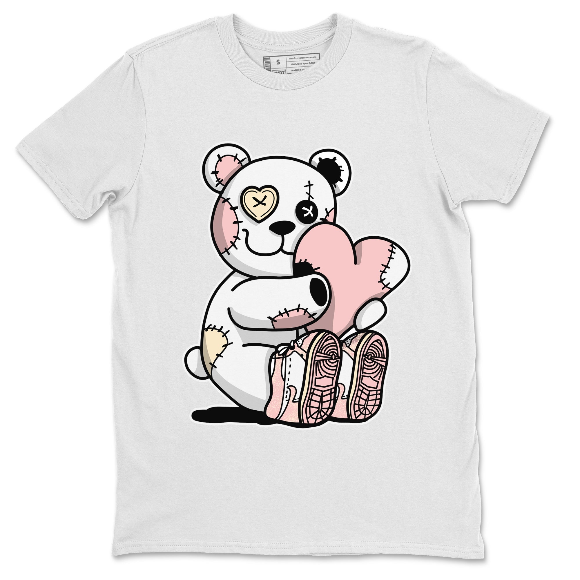 Hugging Bear Unisex Tops - Air Jordan 1 Washed Pink