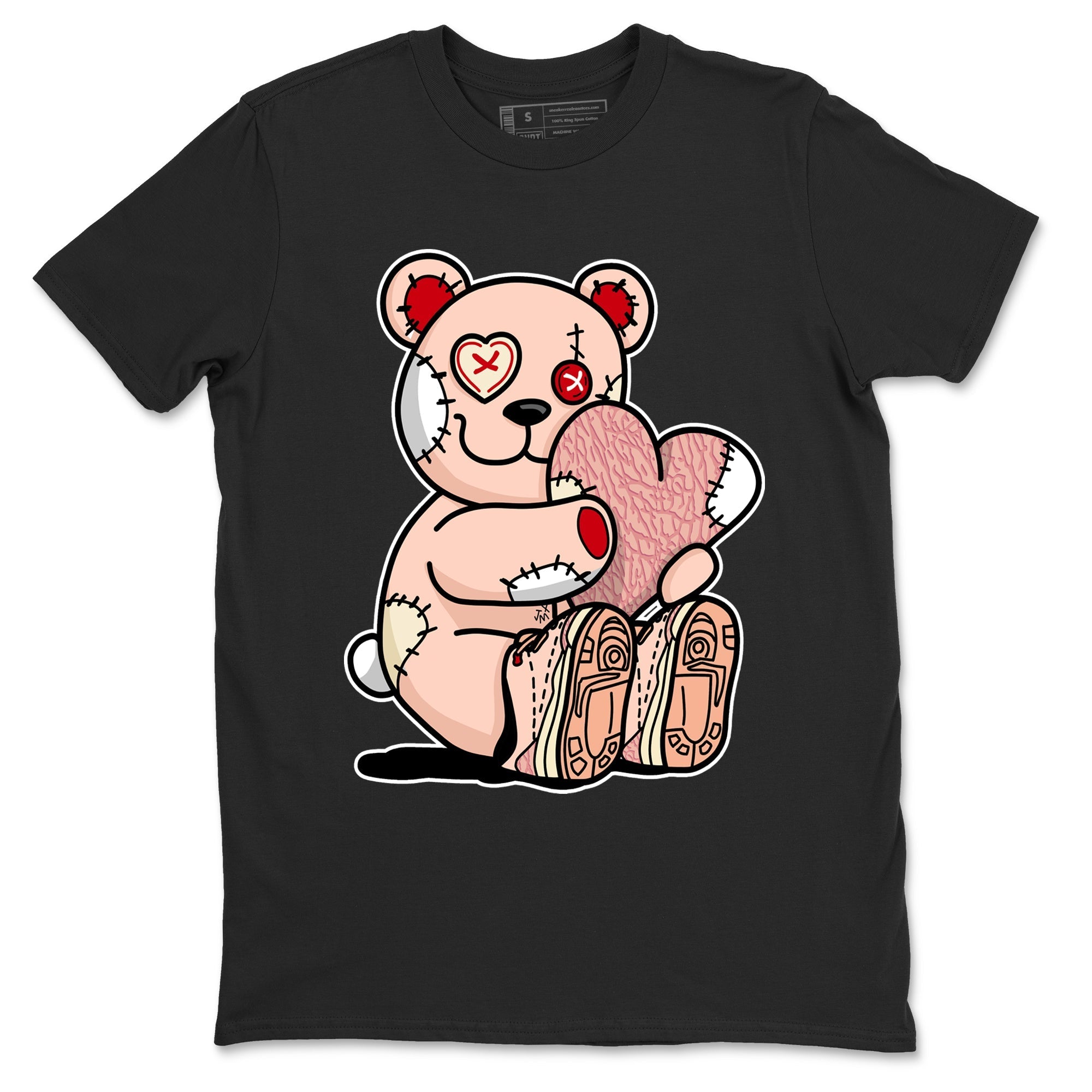 Hugging Bear snkmatch Tees - Air Jordan 3 Valentines Day