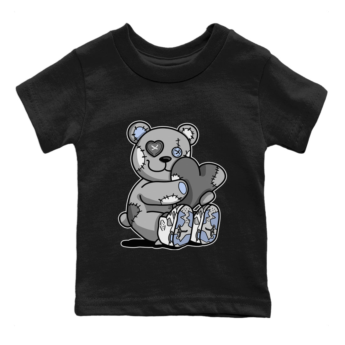 Hugging Bear Kids Tops - Air Jordan 6 Cool Grey