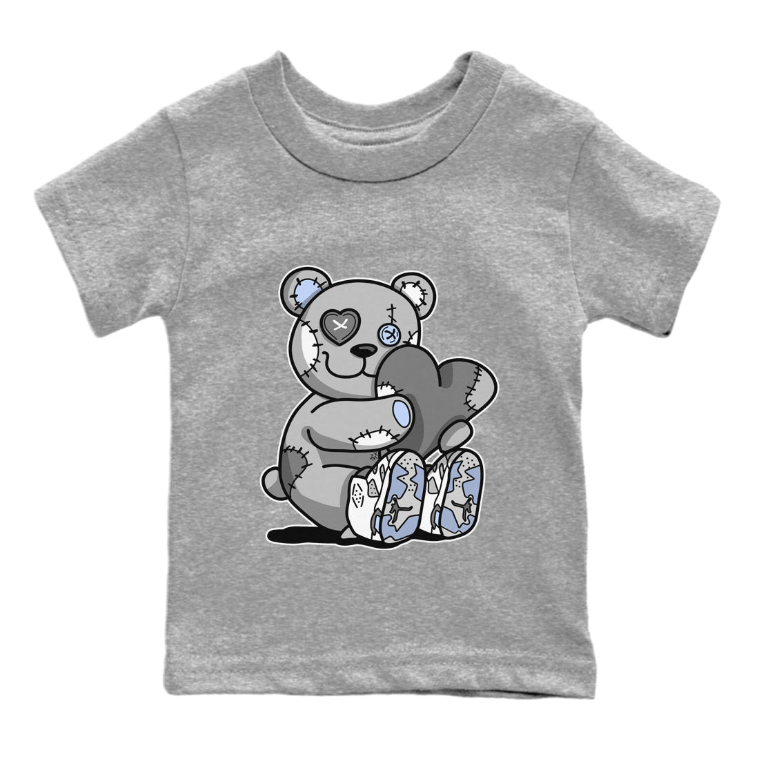 Hugging Bear Kids Tops - Air Jordan 6 Cool Grey