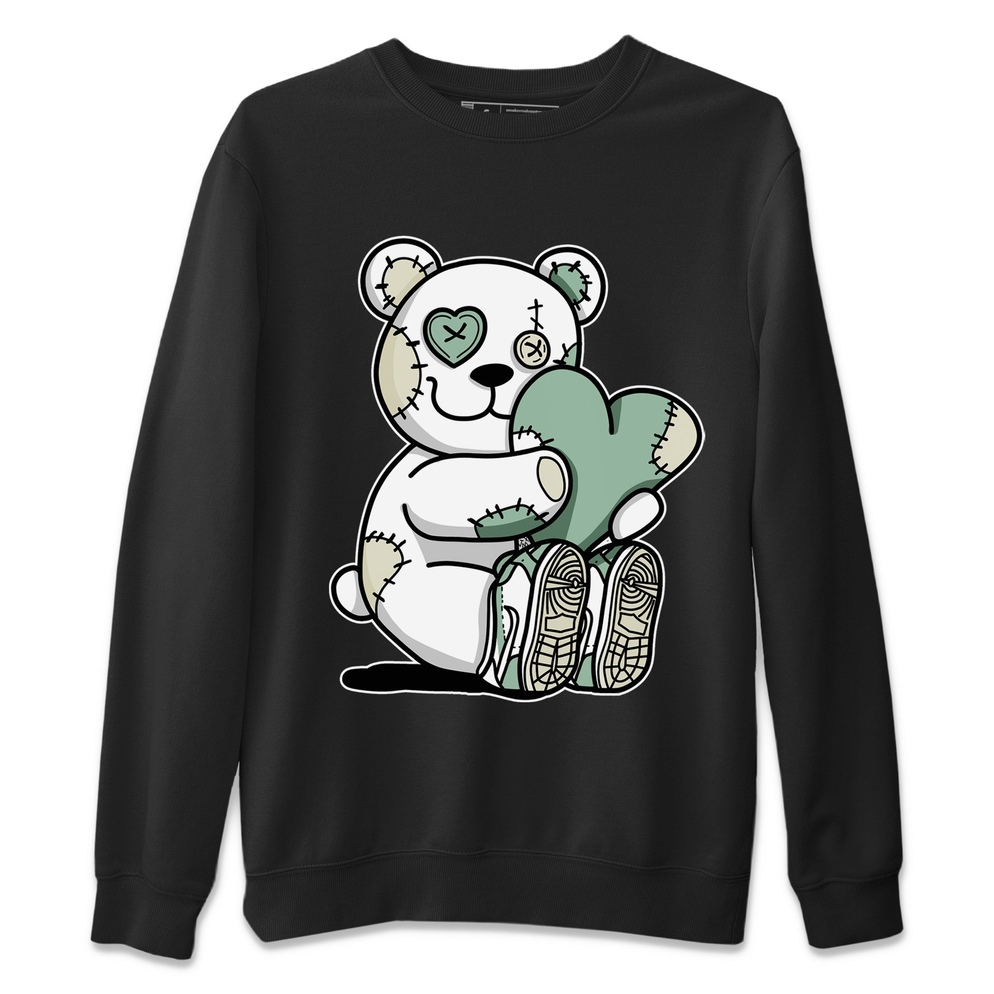 Hugging Bear Unisex Tops - Dunk Mica Green