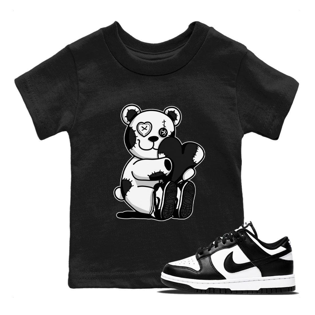 Hugging Bear Kids Tops - Dunk Panda