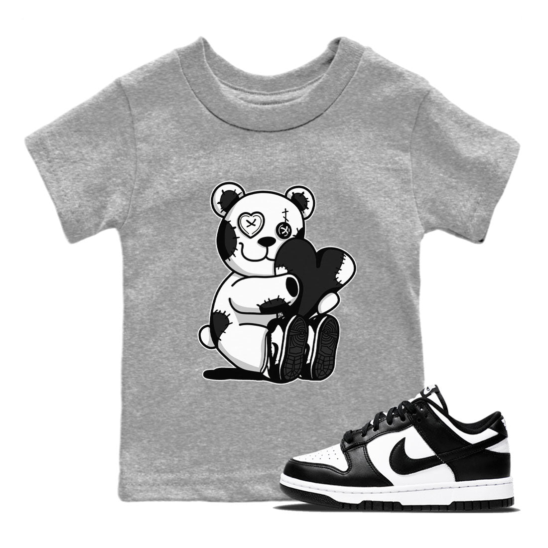 Hugging Bear Kids Tops - Dunk Panda