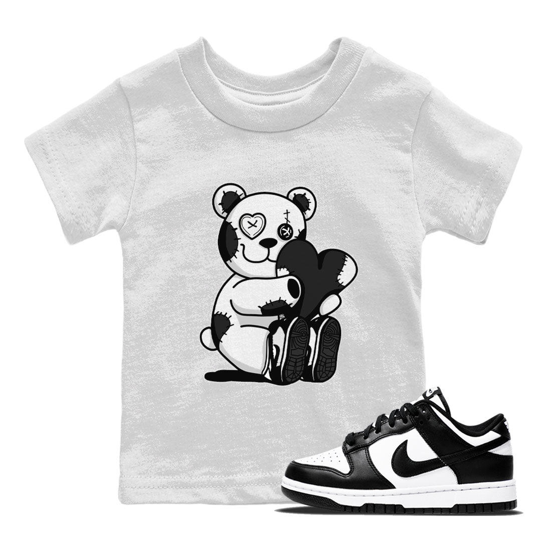 Hugging Bear Kids Tops - Dunk Panda