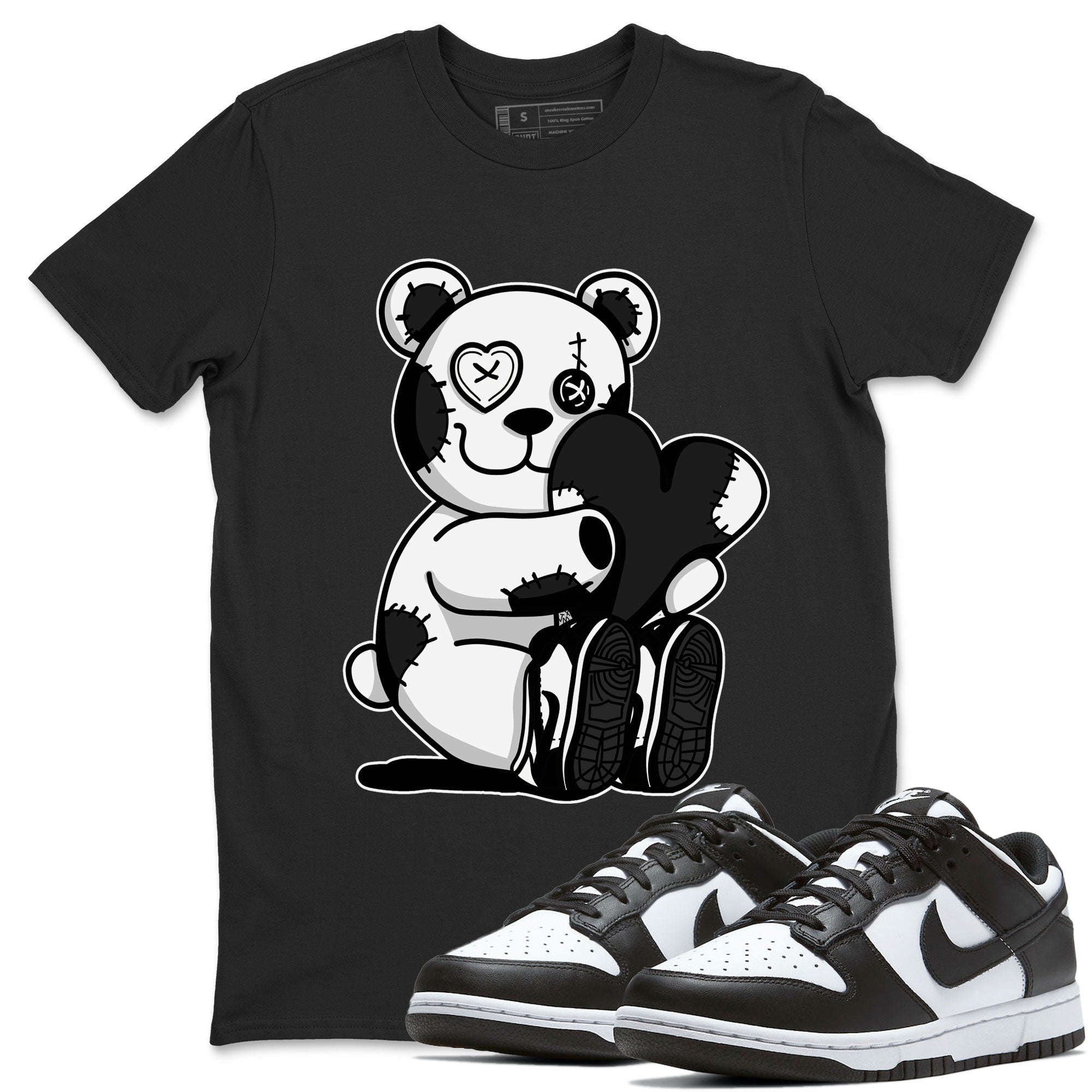 Hugging Bear Unisex Tops - Dunk Panda