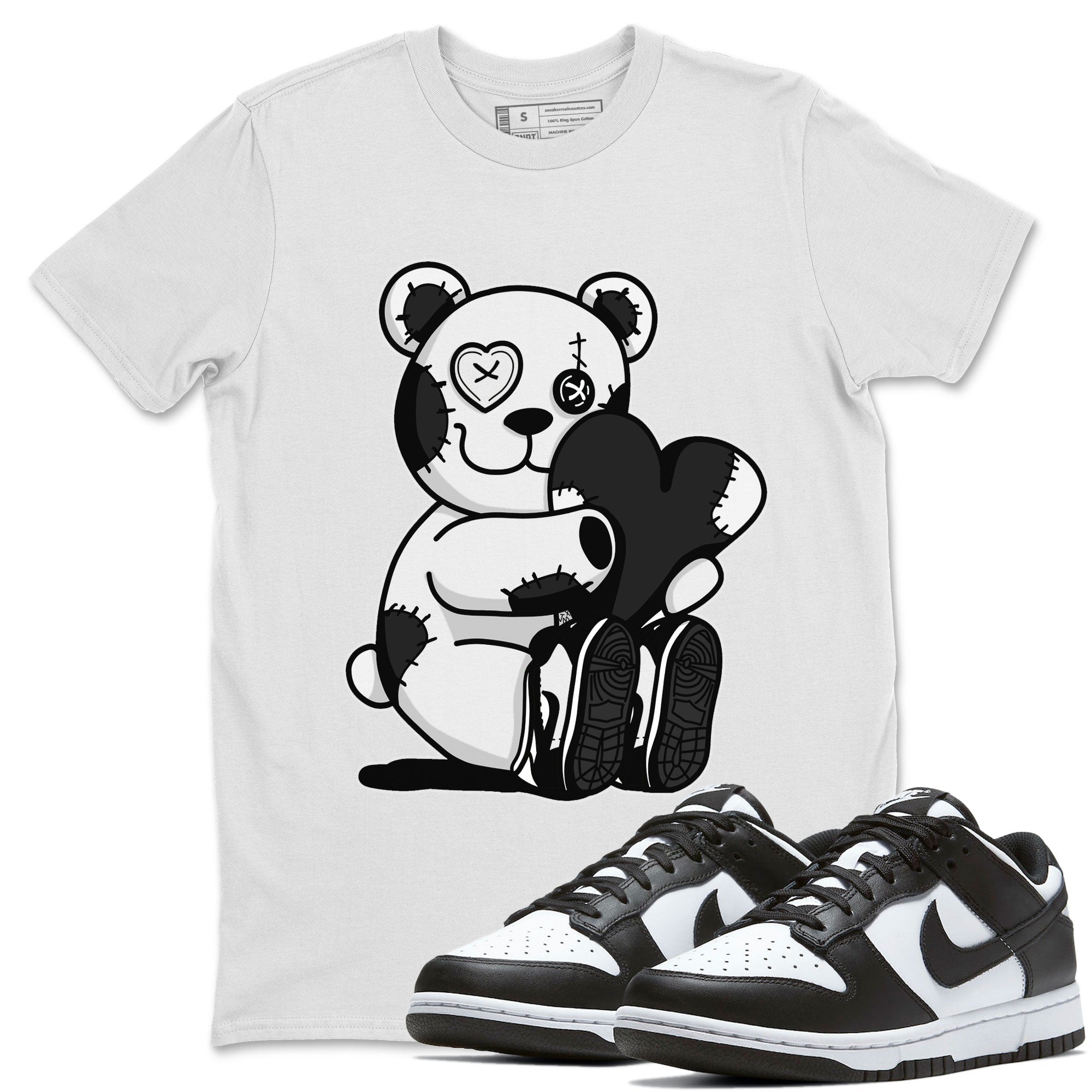 Hugging Bear Unisex Tops - Dunk Panda