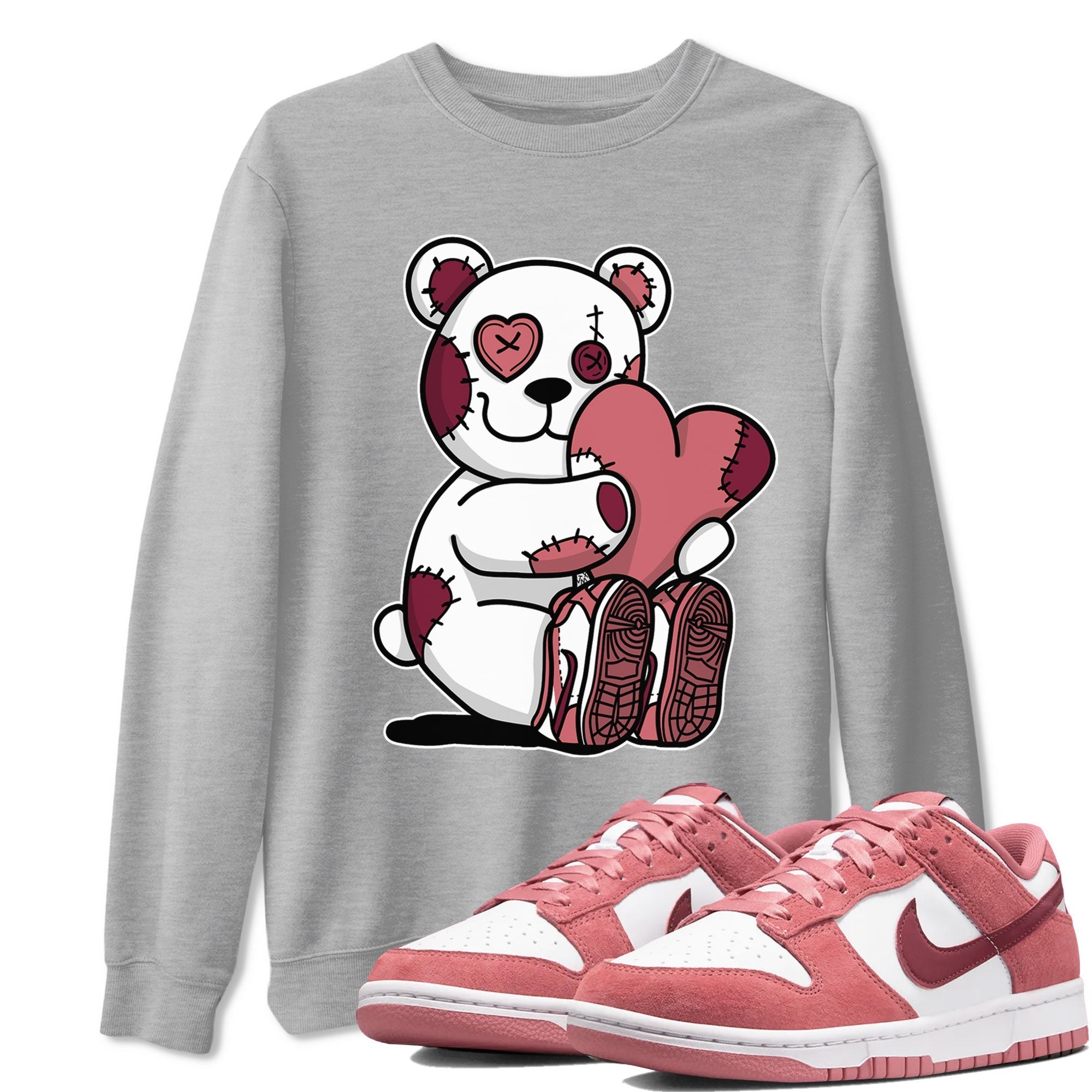 Hugging Bear snkmatch Tee - Dunk Valentines Day 2024