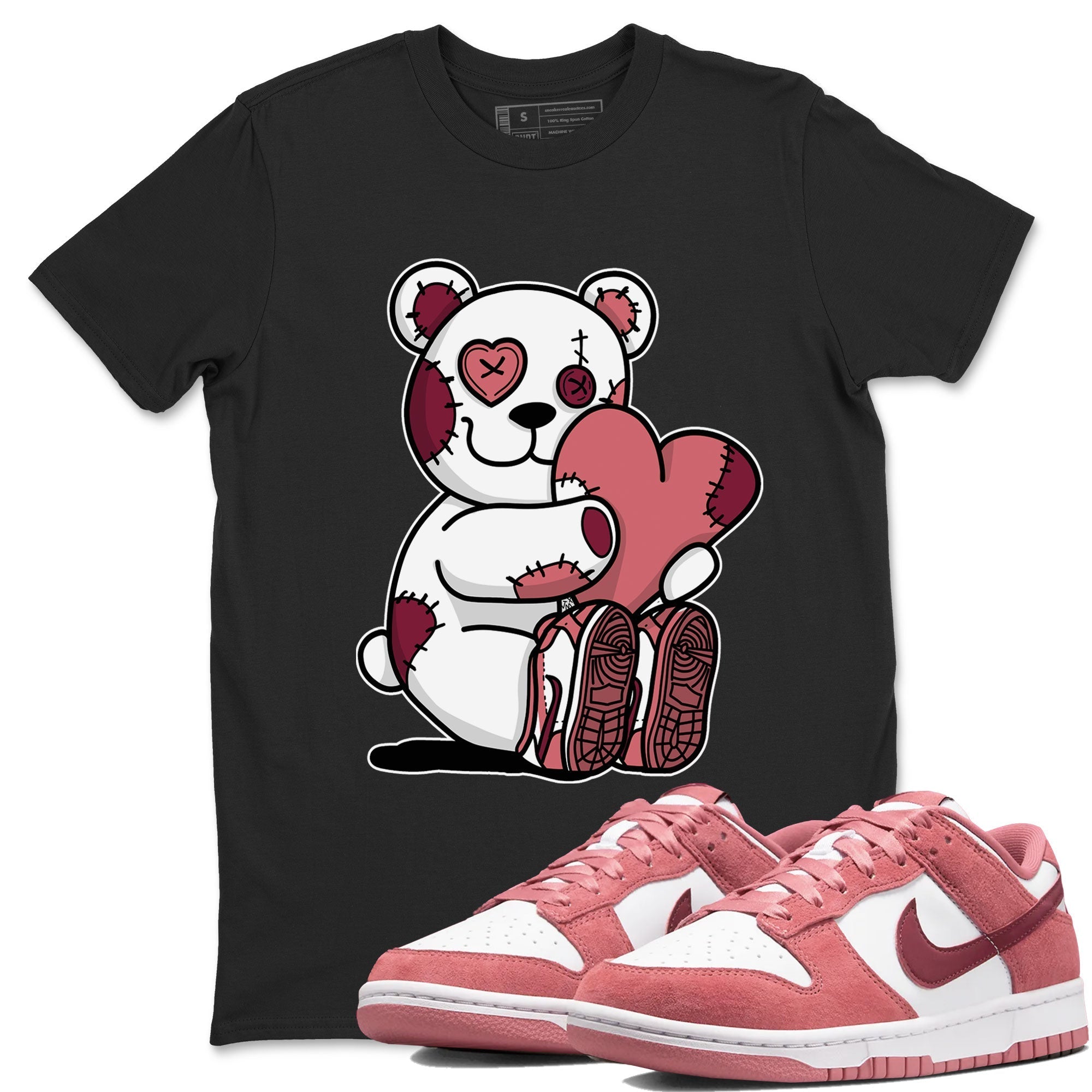 Hugging Bear snkmatch Tee - Dunk Valentines Day 2024