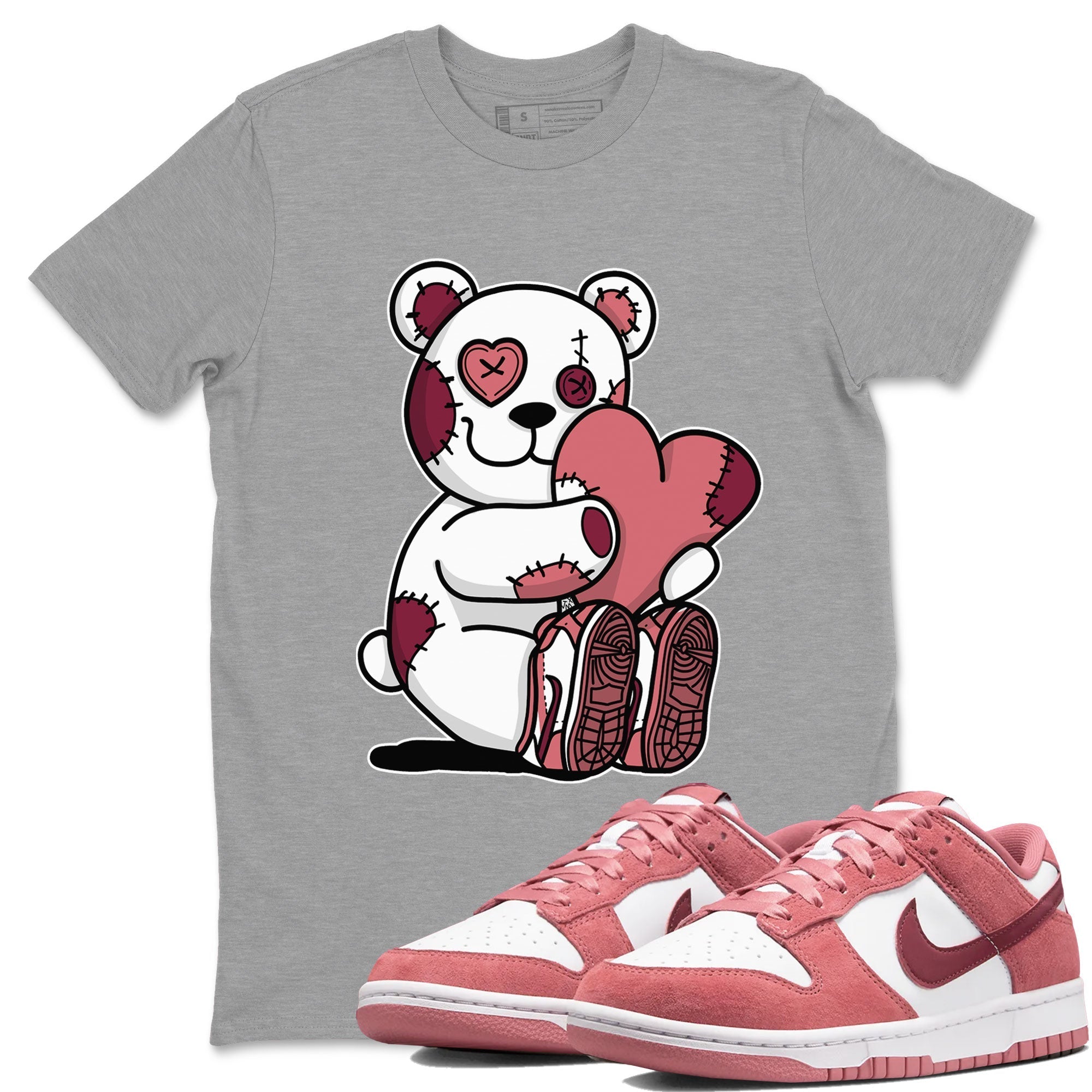 Hugging Bear snkmatch Tee - Dunk Valentines Day 2024