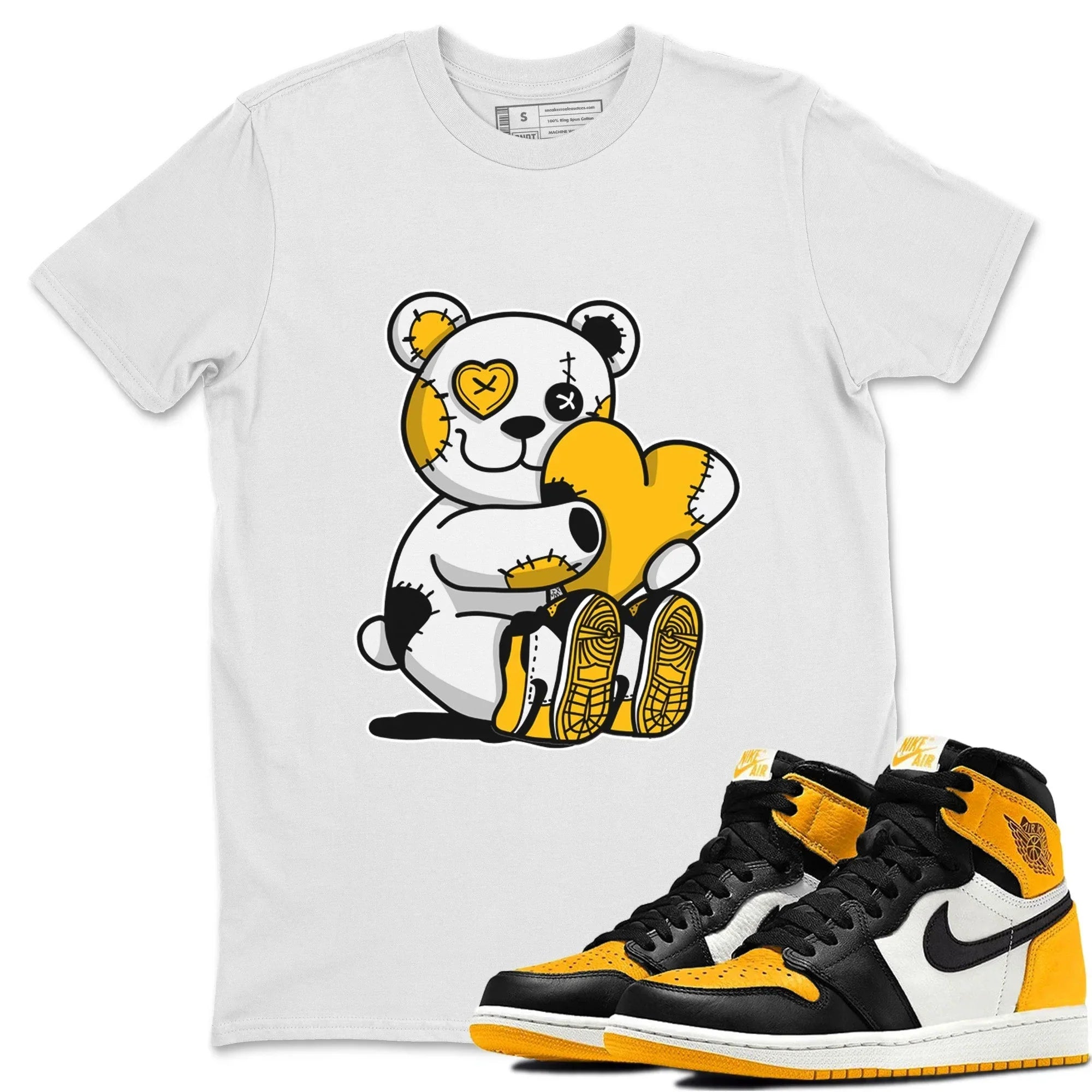 Hugging Bear Unisex Tops - Air Jordan 1 Taxi