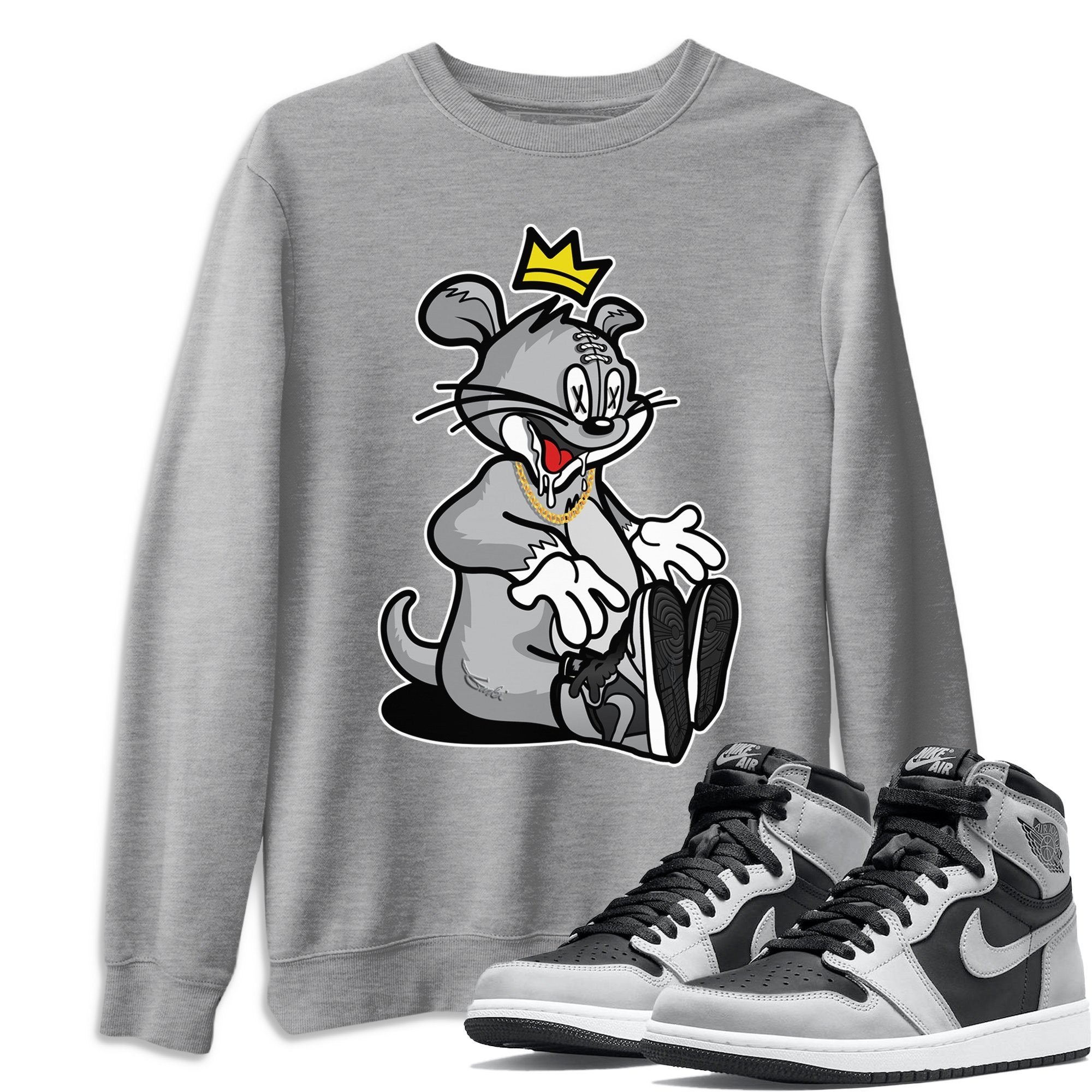 Hungry Cat Unisex Tops - Air Jordan 1 Shadow 2.0