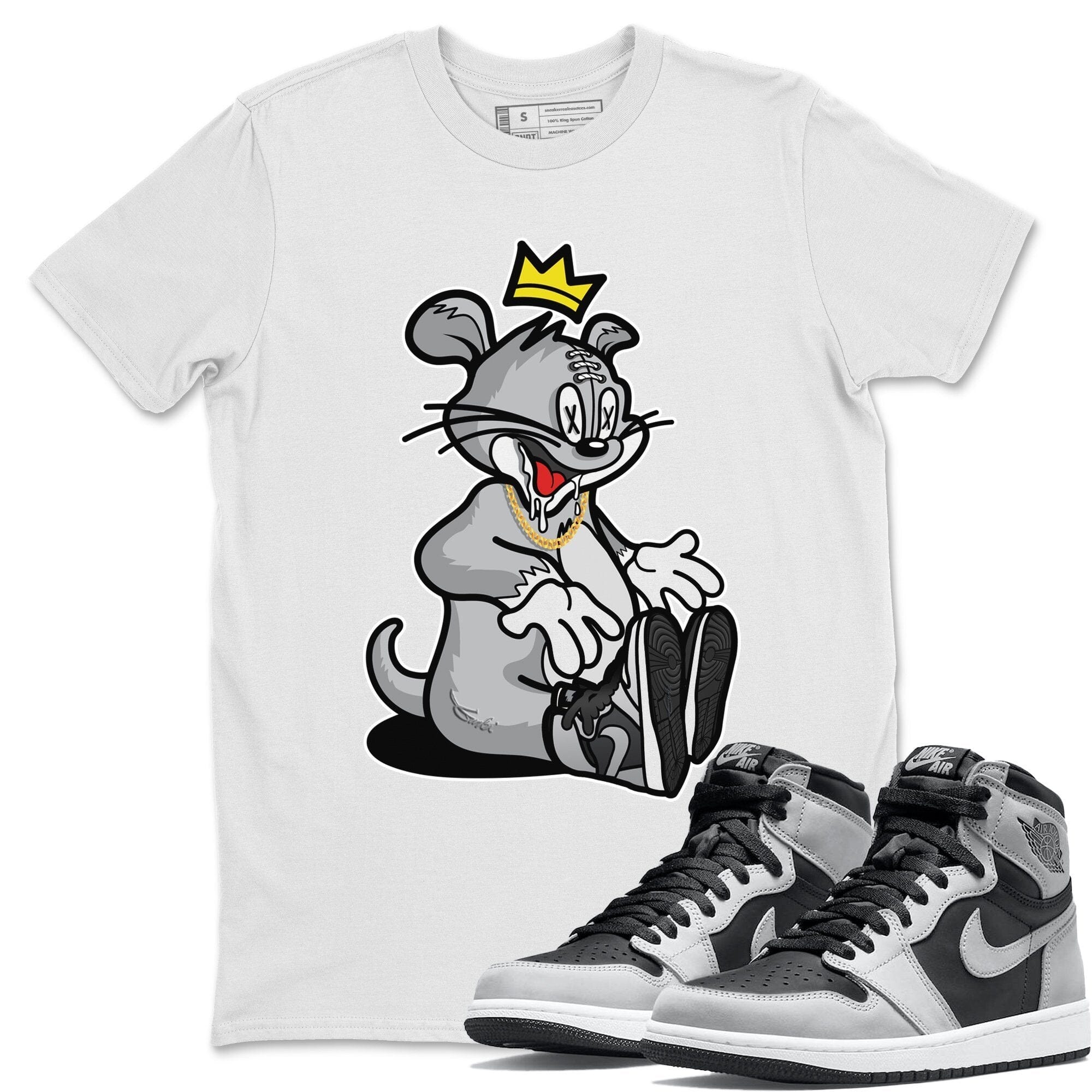 Hungry Cat Unisex Tops - Air Jordan 1 Shadow 2.0