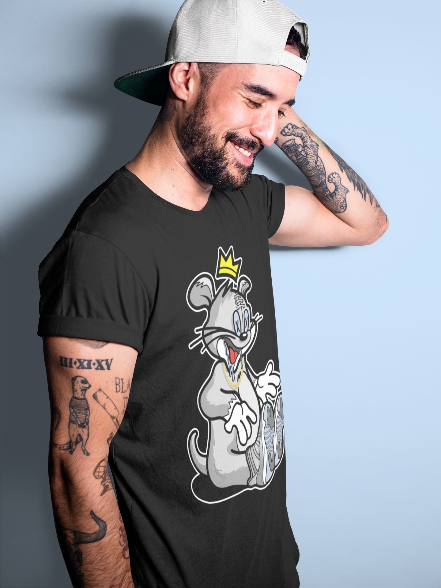 Hungry Cat Unisex Tops - Air Jordan 11 Cool Grey