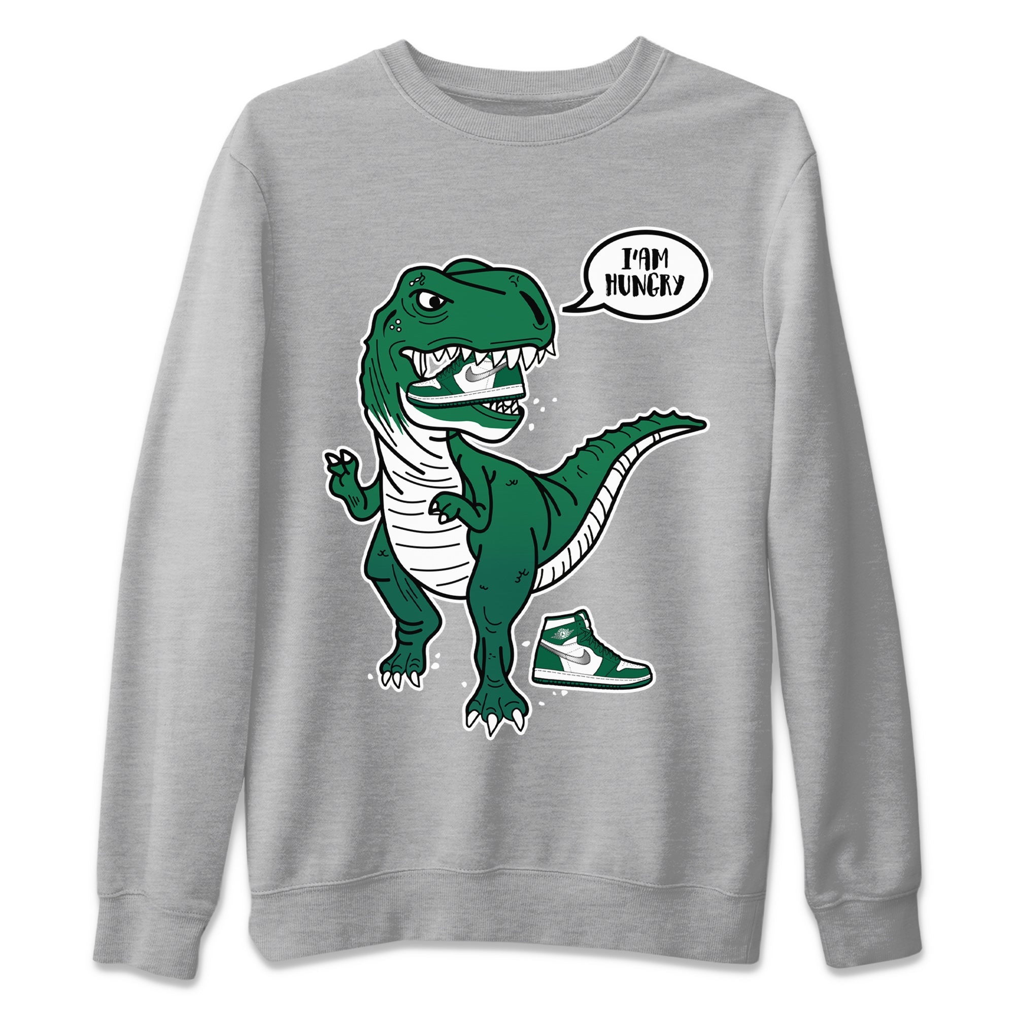 Hungry Dino Unisex Tops - Air Jordan 1 Gorge Green