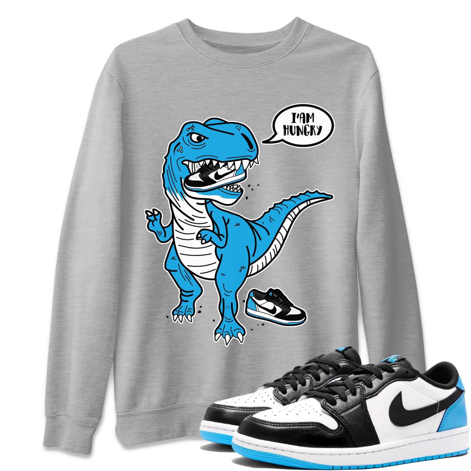 Hungry Dino Unisex Tops - Air Jordan 1 Powder Blue