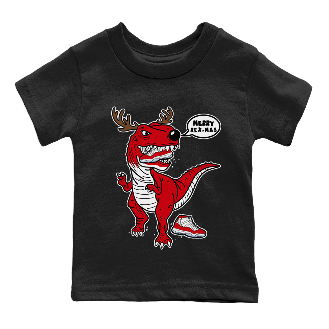 Hungry Dino Kids Tops - Air Jordan 11 Cherry