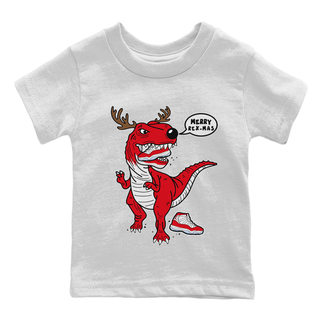 Hungry Dino Kids Tops - Air Jordan 11 Cherry