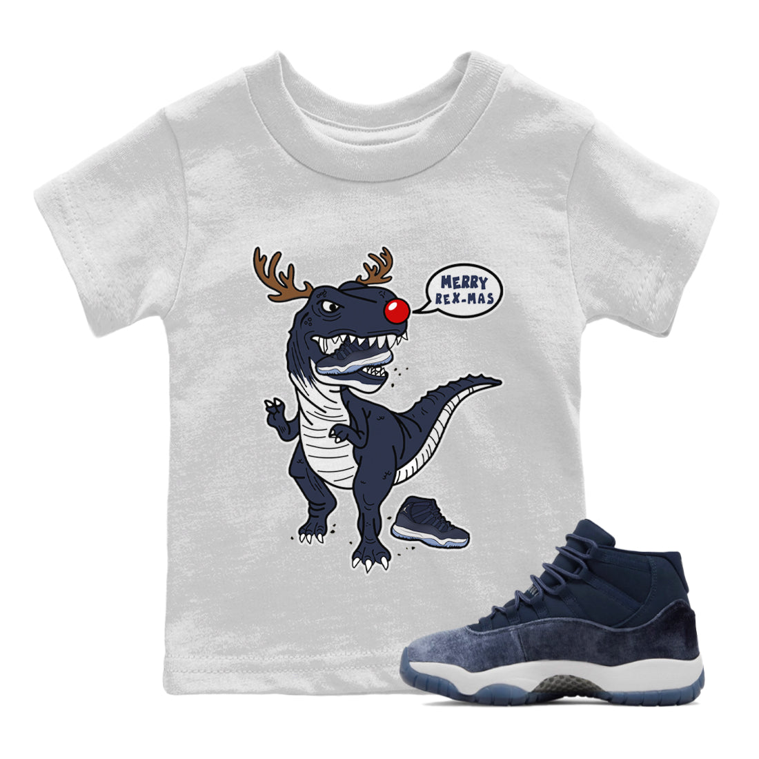 Hungry Dino Kids Tops - Air Jordan 11 Midnight Navy