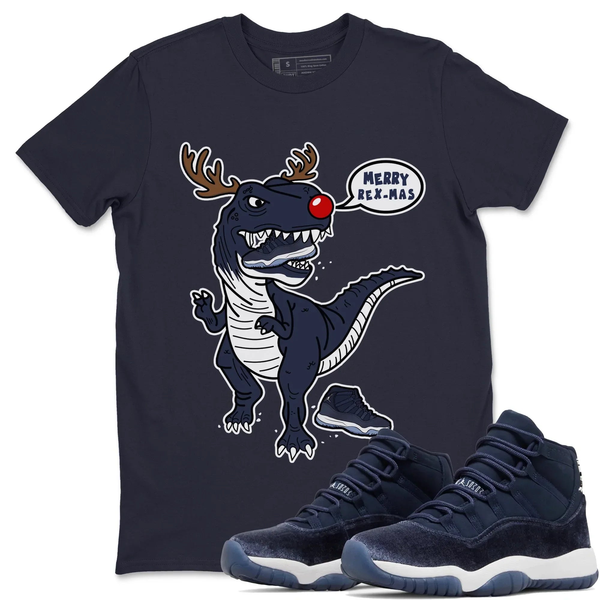 Hungry Dino Unisex Tops - Air Jordan 11 Midnight Navy